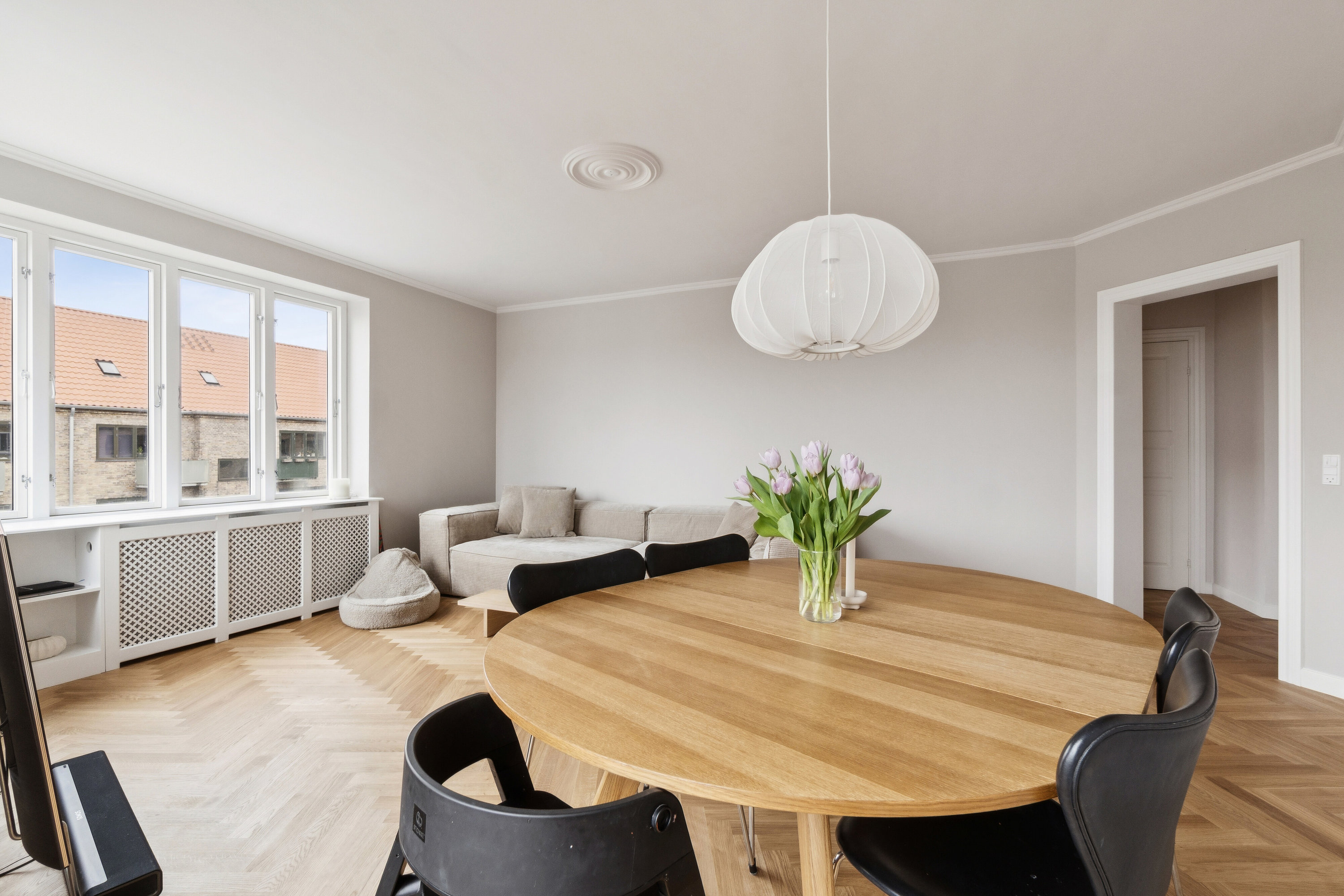 Fremhævet spisestue billede i fuldskærmstilstand. Billede af Ålandsgade 43, 4. tv., 2300 København S