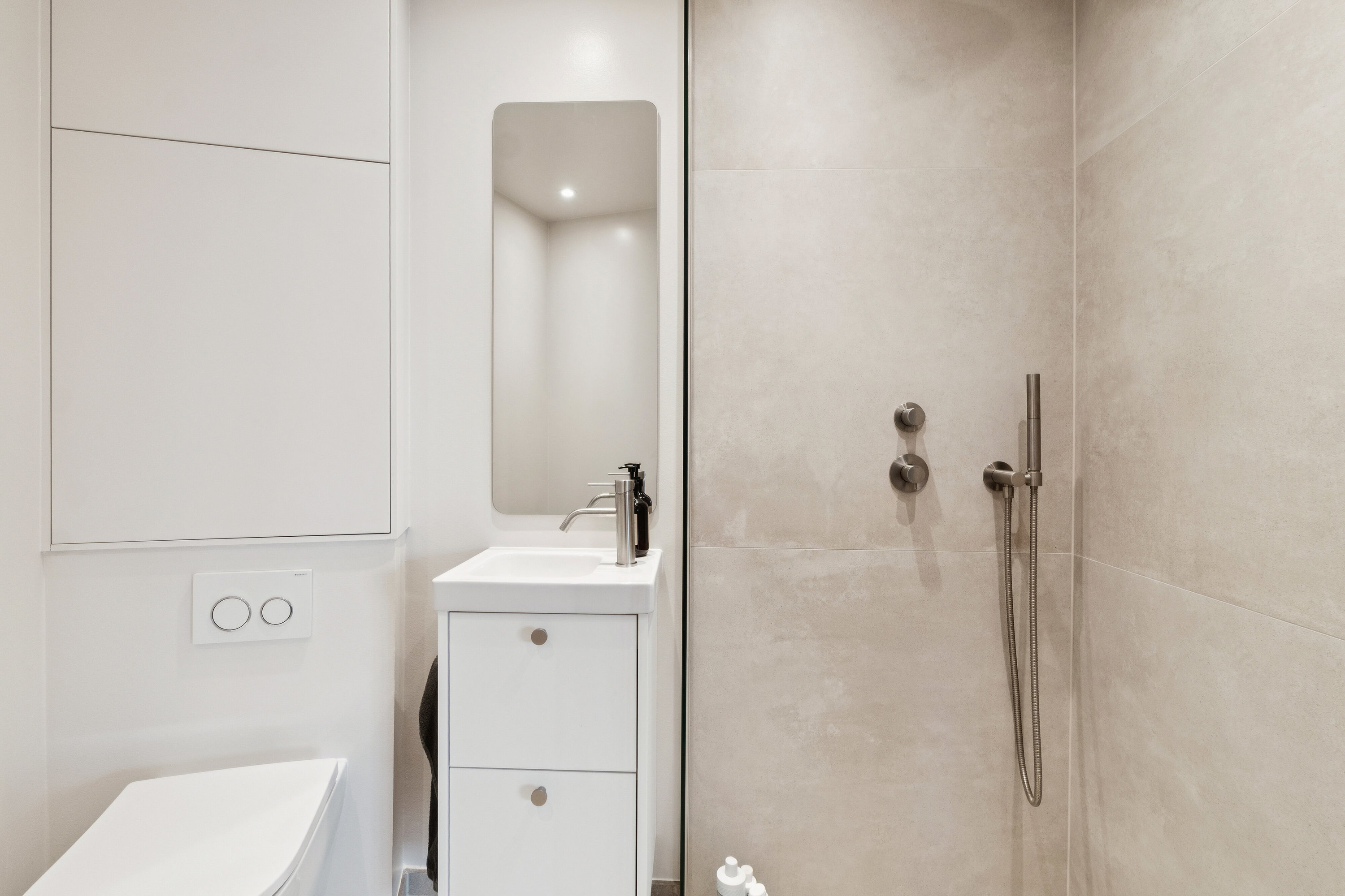 Fremhævet badeværelse billede i fuldskærmstilstand. Billede af Ålandsgade 43, 4. tv., 2300 København S