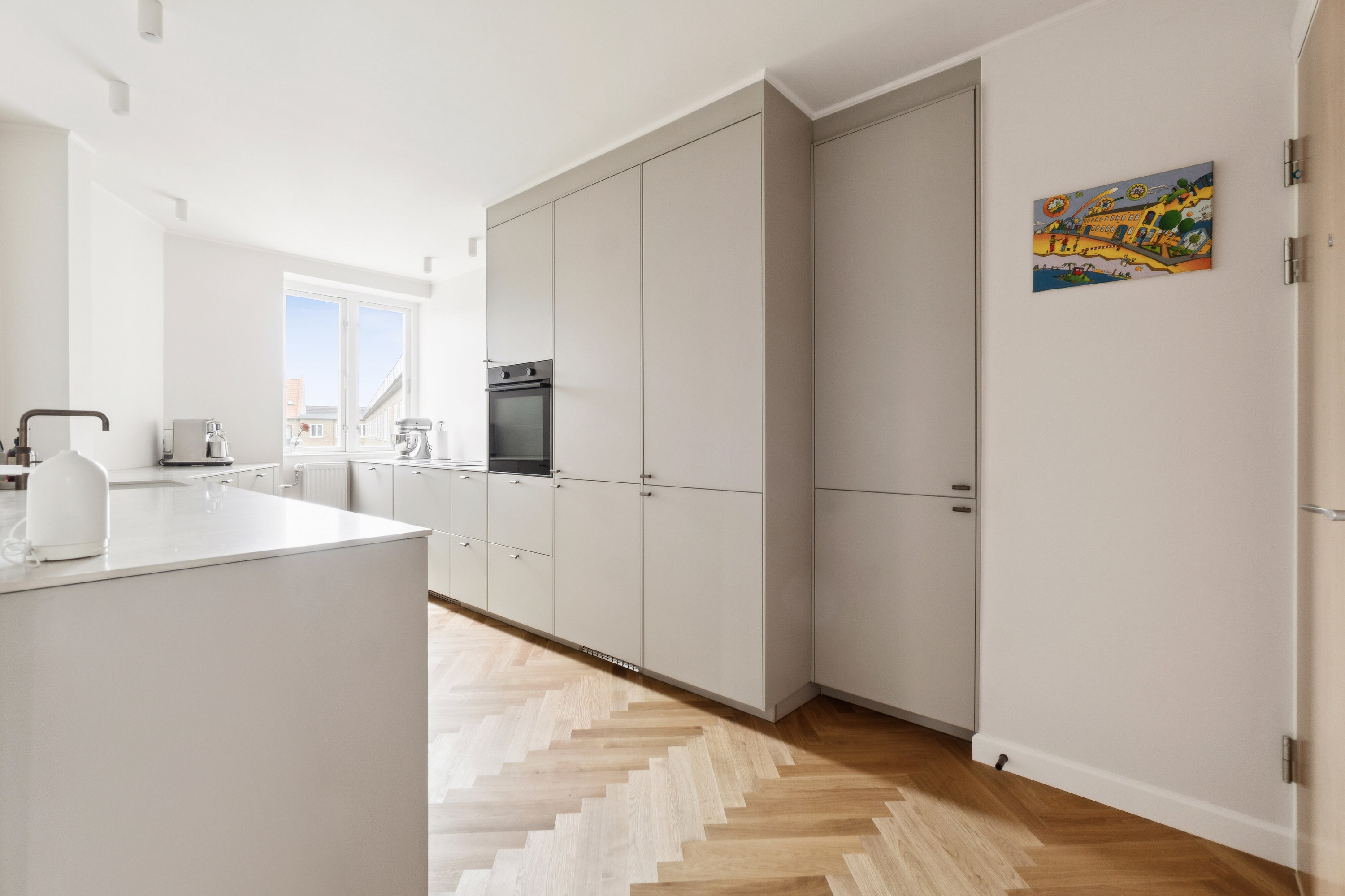 Fremhævet køkken billede i fuldskærmstilstand. Billede af Ålandsgade 43, 4. tv., 2300 København S