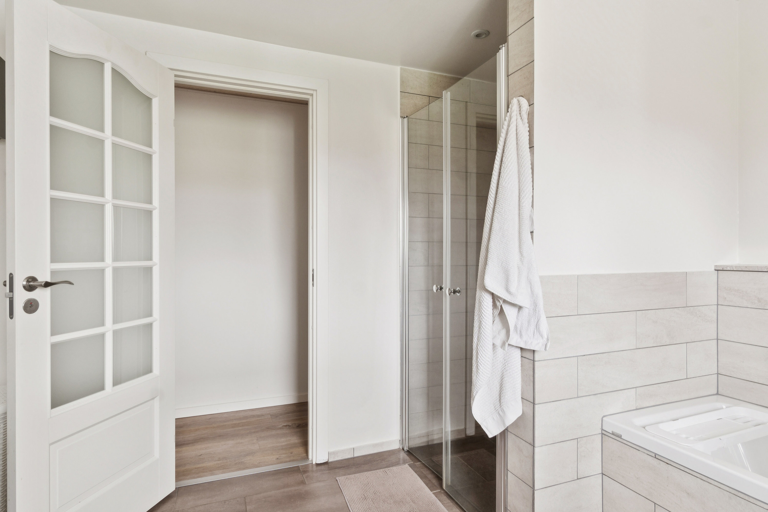 Fremhævet badeværelse billede i fuldskærmstilstand. Billede af Søren Andreasensvej 21, 4540 Fårevejle