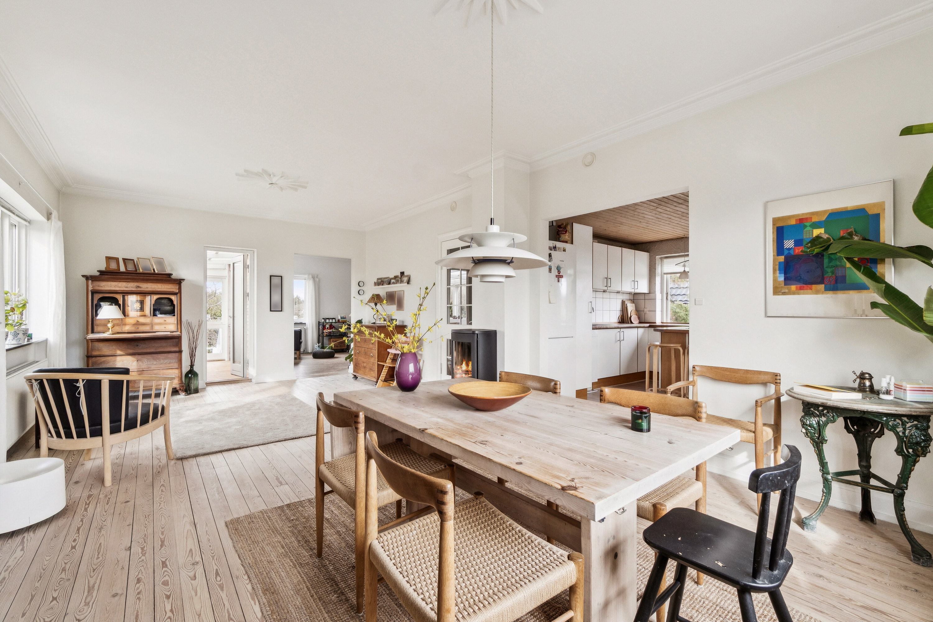 Miniaturebillede 2: spisestue. Billede af Roselillevej 40, 2300 København S