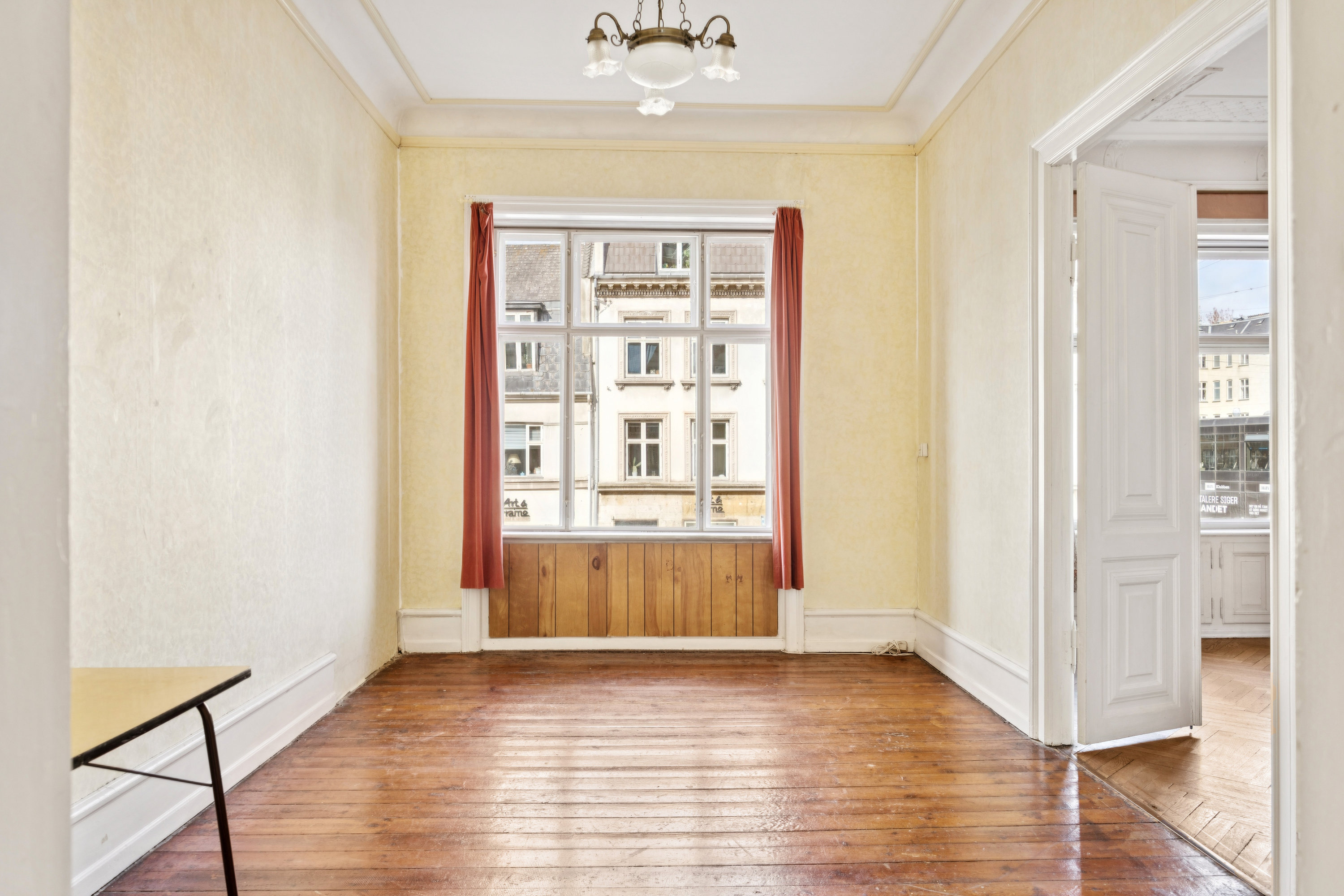 Fremhævet stue billede i fuldskærmstilstand. Billede af Åboulevard 31, 1. tv., 1960 Frederiksberg C