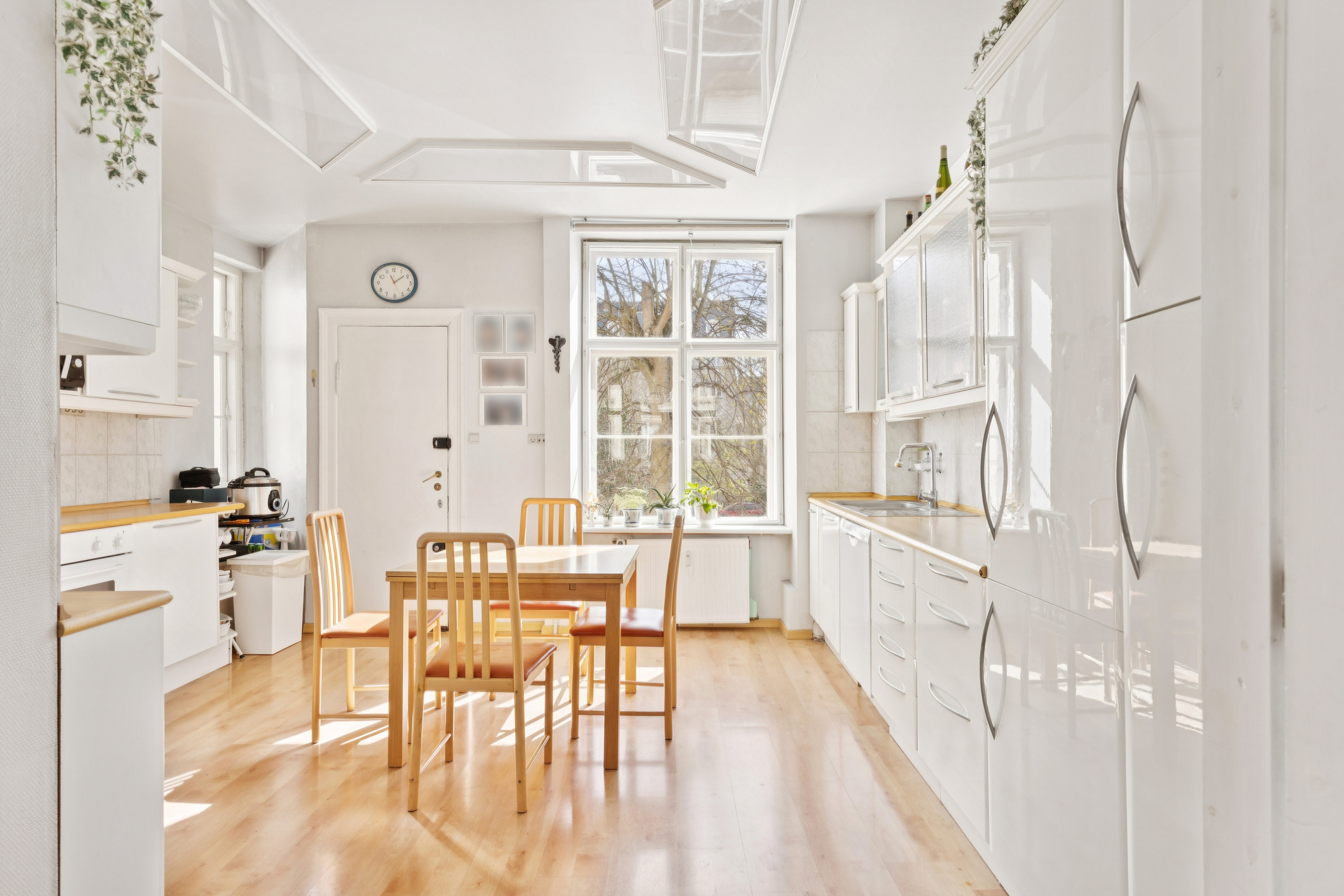 Fremhævet køkken billede i fuldskærmstilstand. Billede af Åboulevard 31, 1. tv., 1960 Frederiksberg C