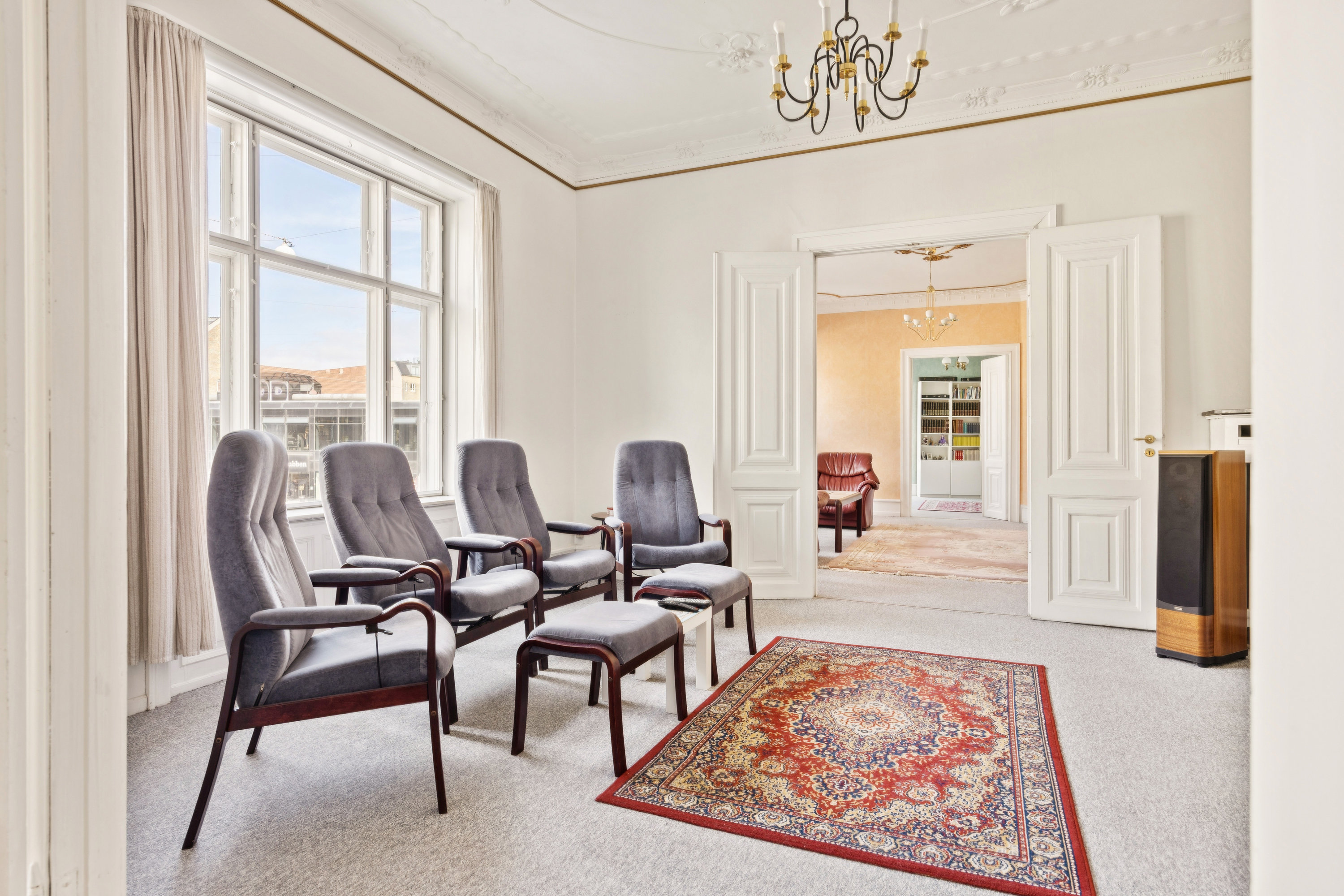 Fremhævet stue billede i fuldskærmstilstand. Billede af Åboulevard 31, 1. tv., 1960 Frederiksberg C