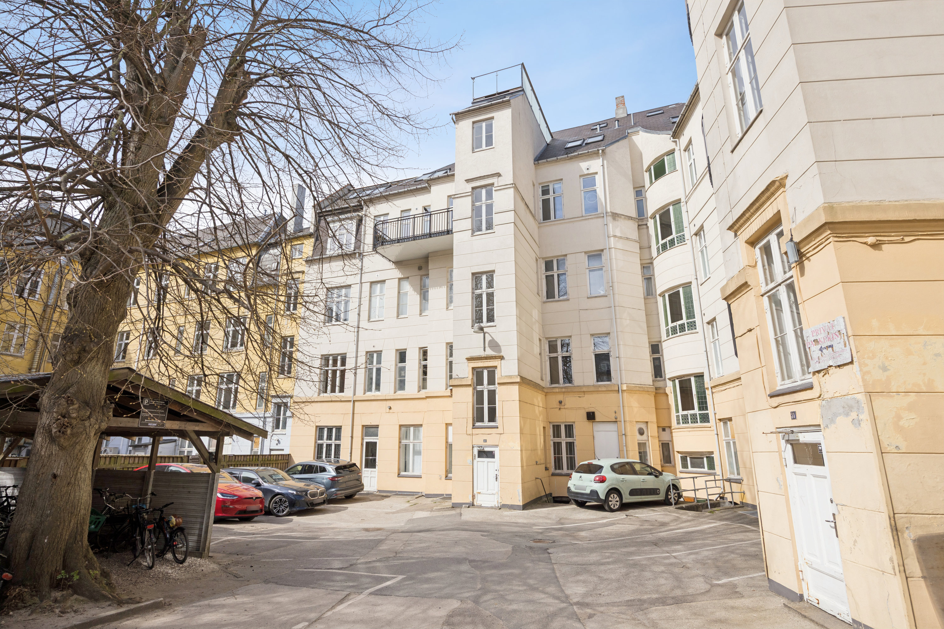 Fremhævet andet billede i fuldskærmstilstand. Billede af Åboulevard 31, 1. tv., 1960 Frederiksberg C