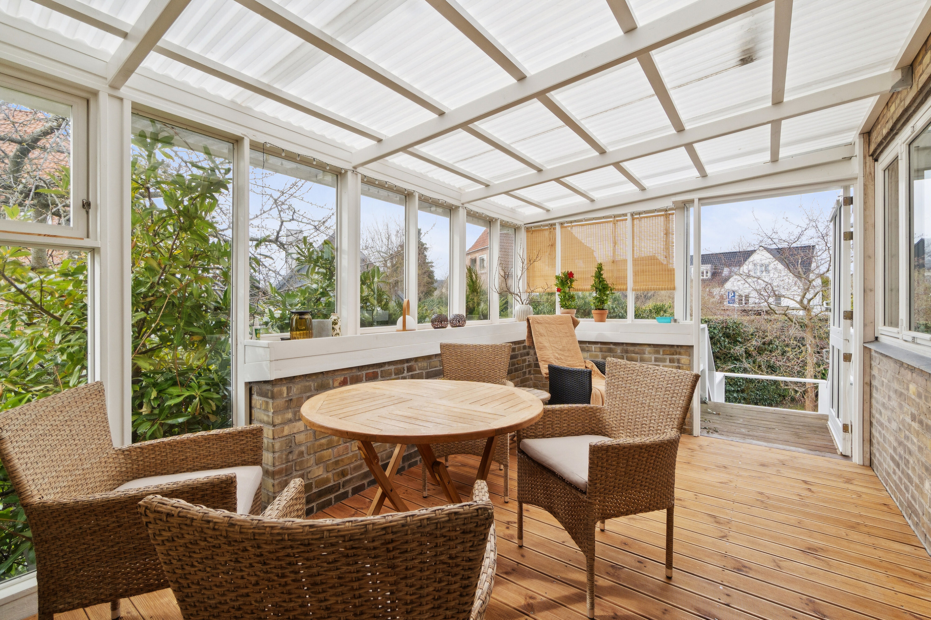 Fremhævet udestue billede i fuldskærmstilstand. Billede af Roselillevej 40, 2300 København S