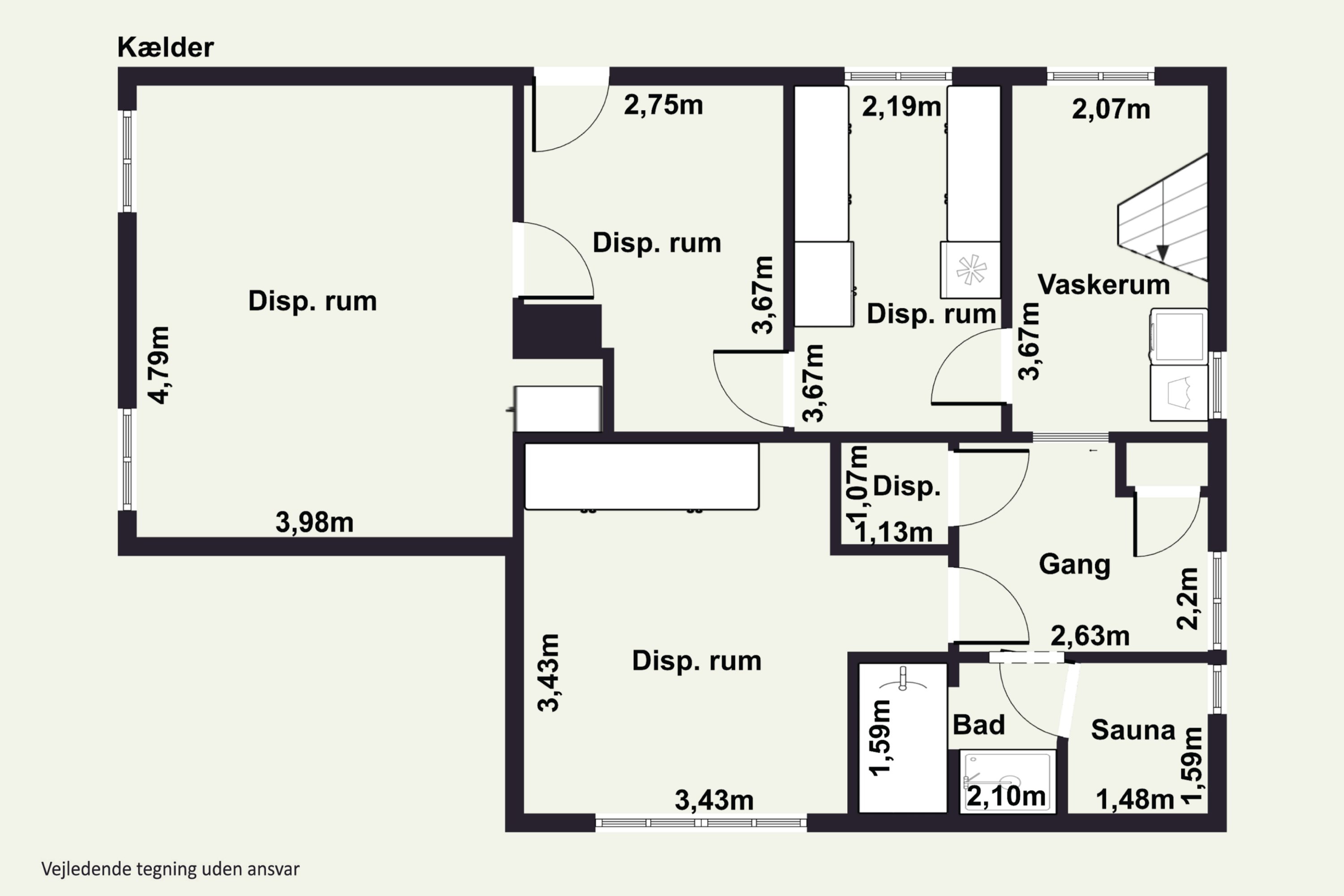 Plantegninger billede af Roselillevej 40, 2300 København S