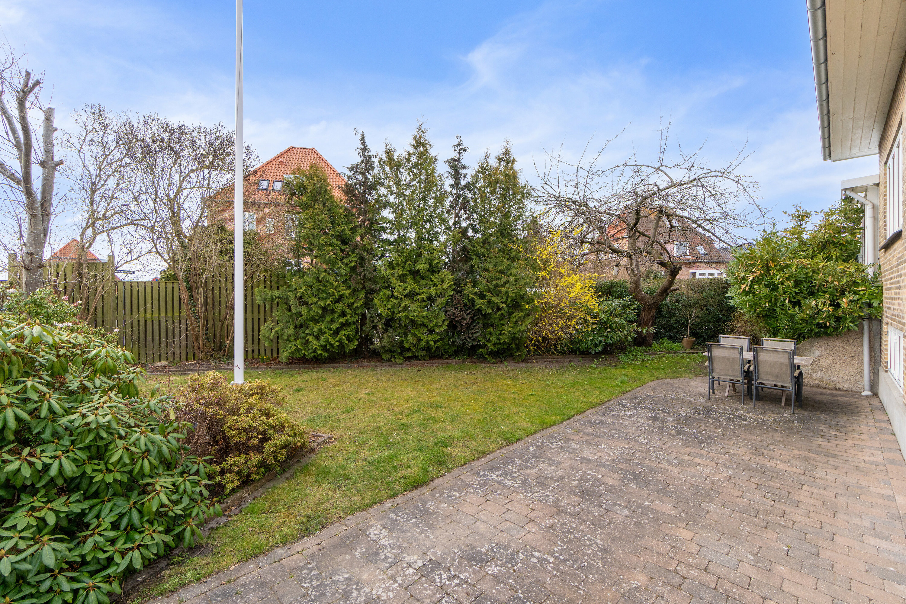 Fremhævet terrasse billede i fuldskærmstilstand. Billede af Roselillevej 40, 2300 København S