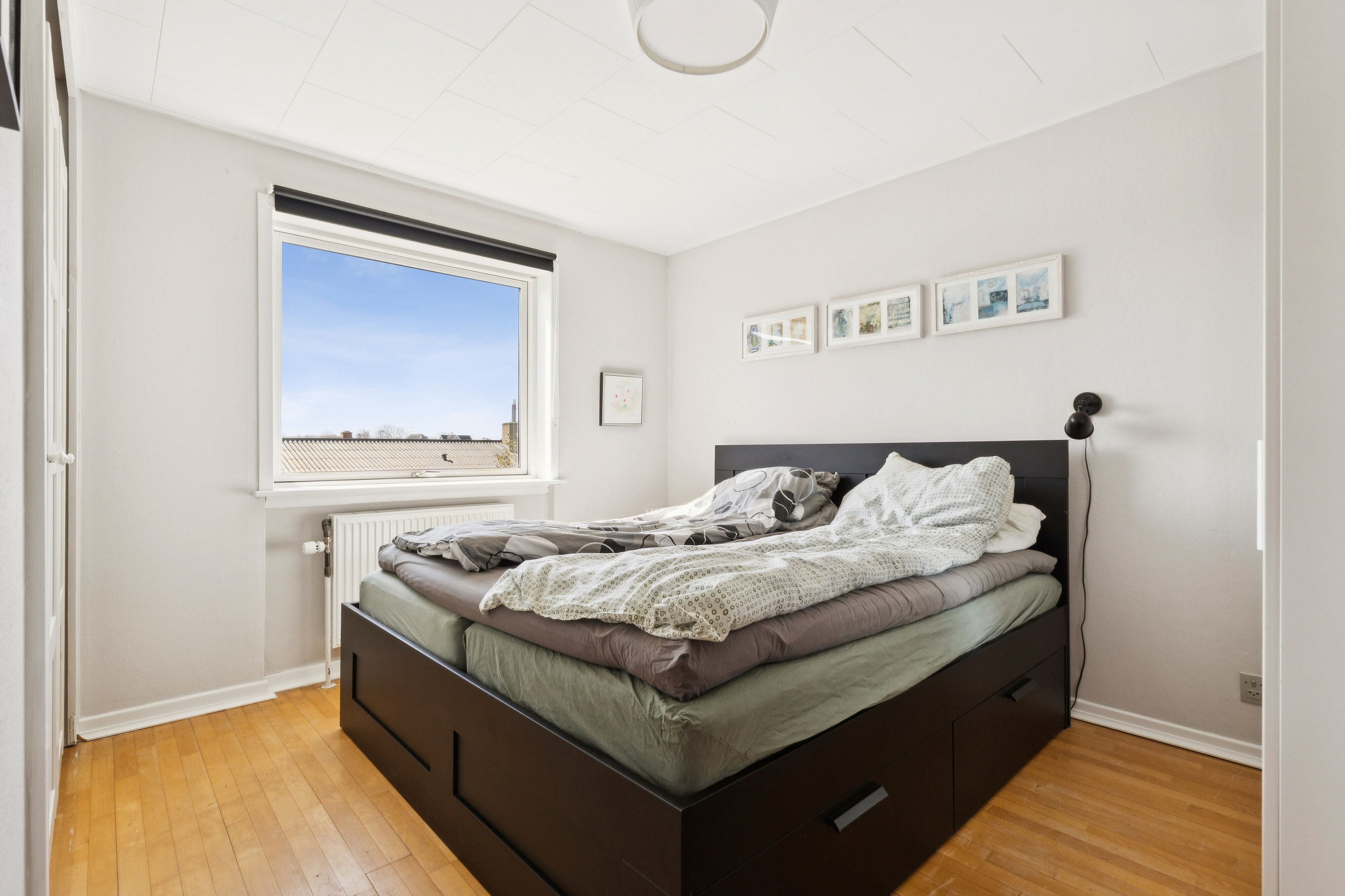 Fremhævet soveværelse billede i fuldskærmstilstand. Billede af Kløvervænget 18, 5935 Bagenkop