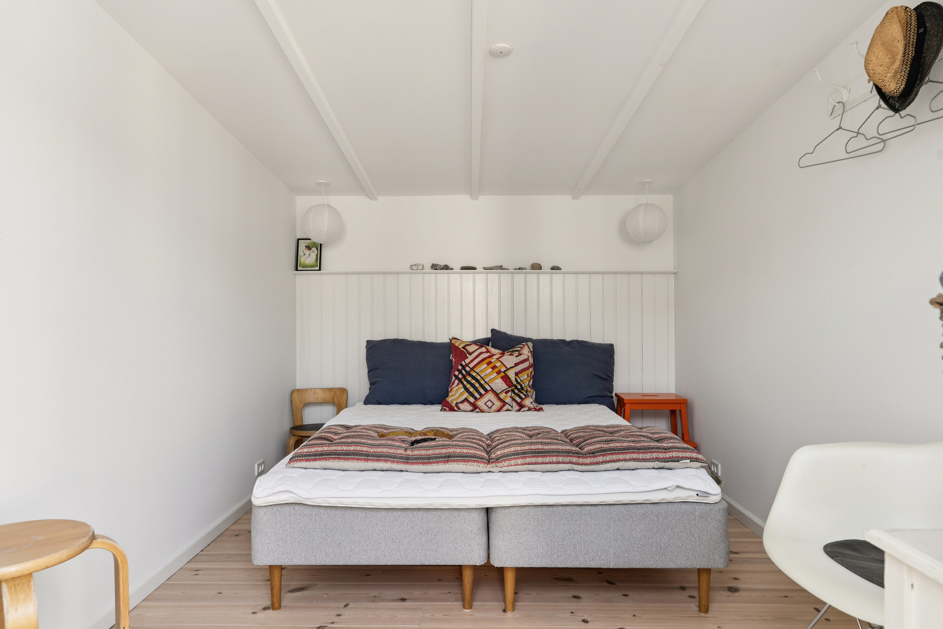 Fremhævet soveværelse billede i fuldskærmstilstand. Billede af Spurvevej 20, 3100 Hornbæk