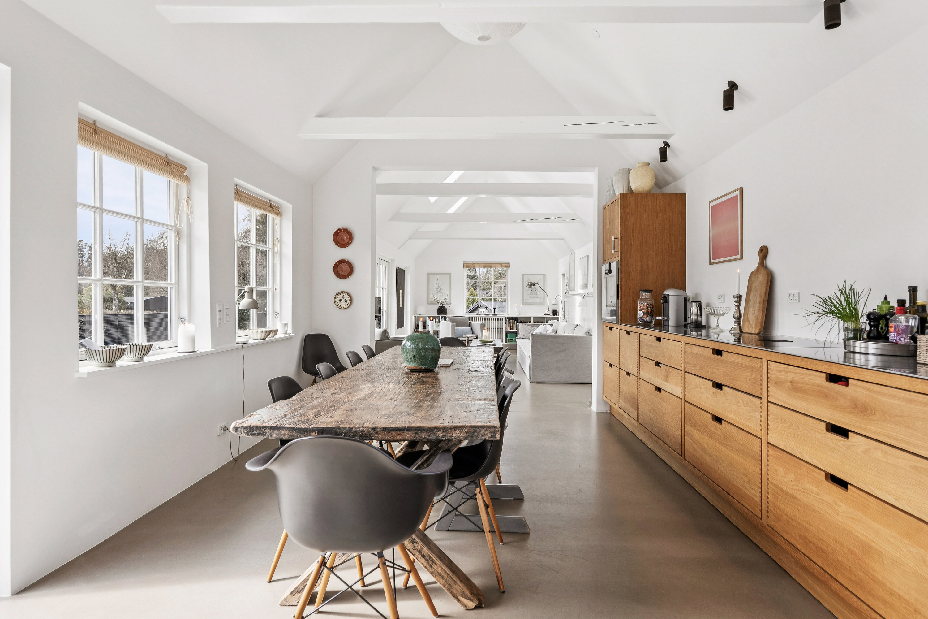 Fremhævet spisestue billede i fuldskærmstilstand. Billede af Spurvevej 20, 3100 Hornbæk