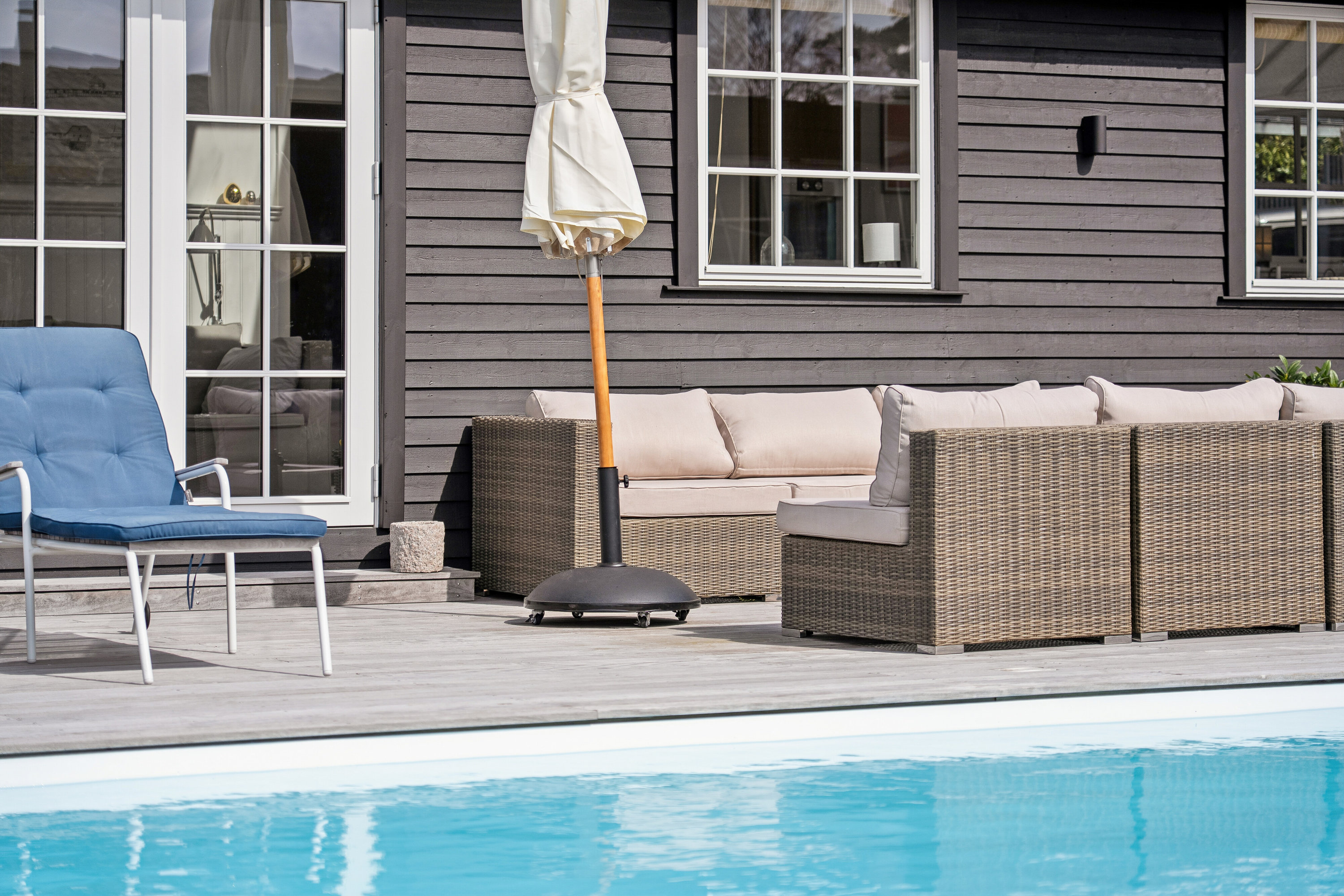 Fremhævet terrasse billede i fuldskærmstilstand. Billede af Spurvevej 20, 3100 Hornbæk