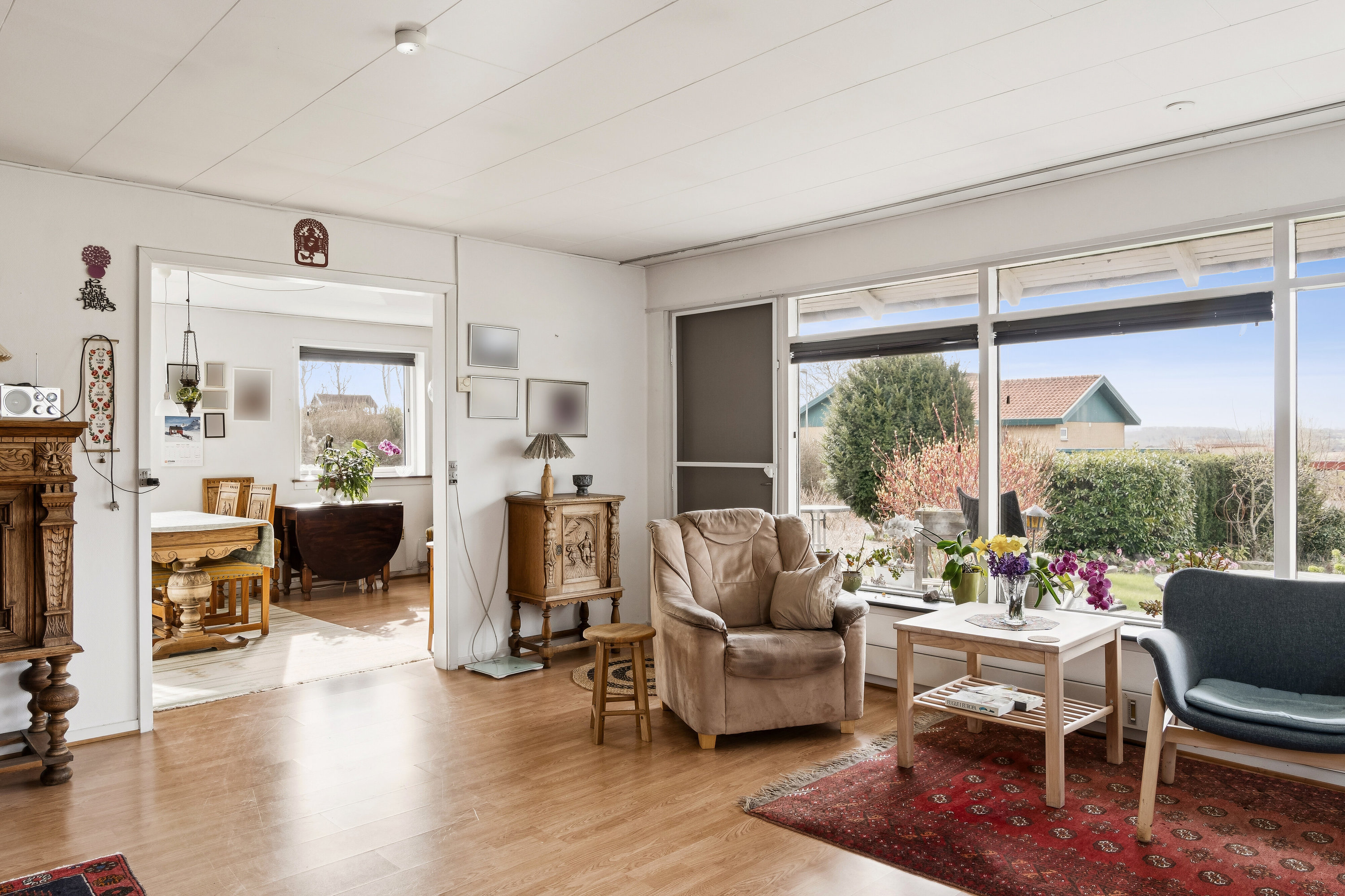 Fremhævet stue billede i fuldskærmstilstand. Billede af L P Frøslevsvej 5, 4560 Vig