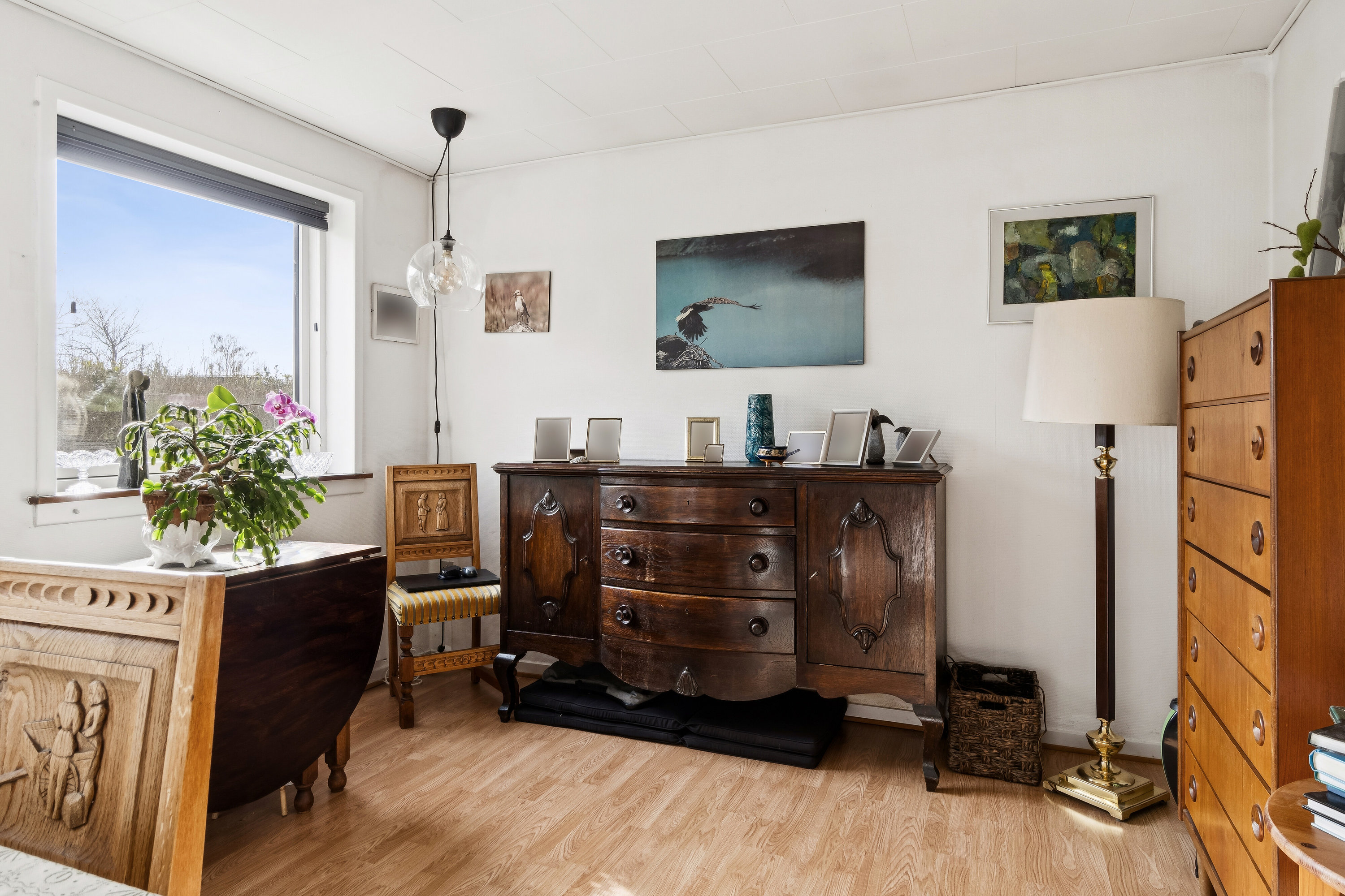 Fremhævet stue billede i fuldskærmstilstand. Billede af L P Frøslevsvej 5, 4560 Vig