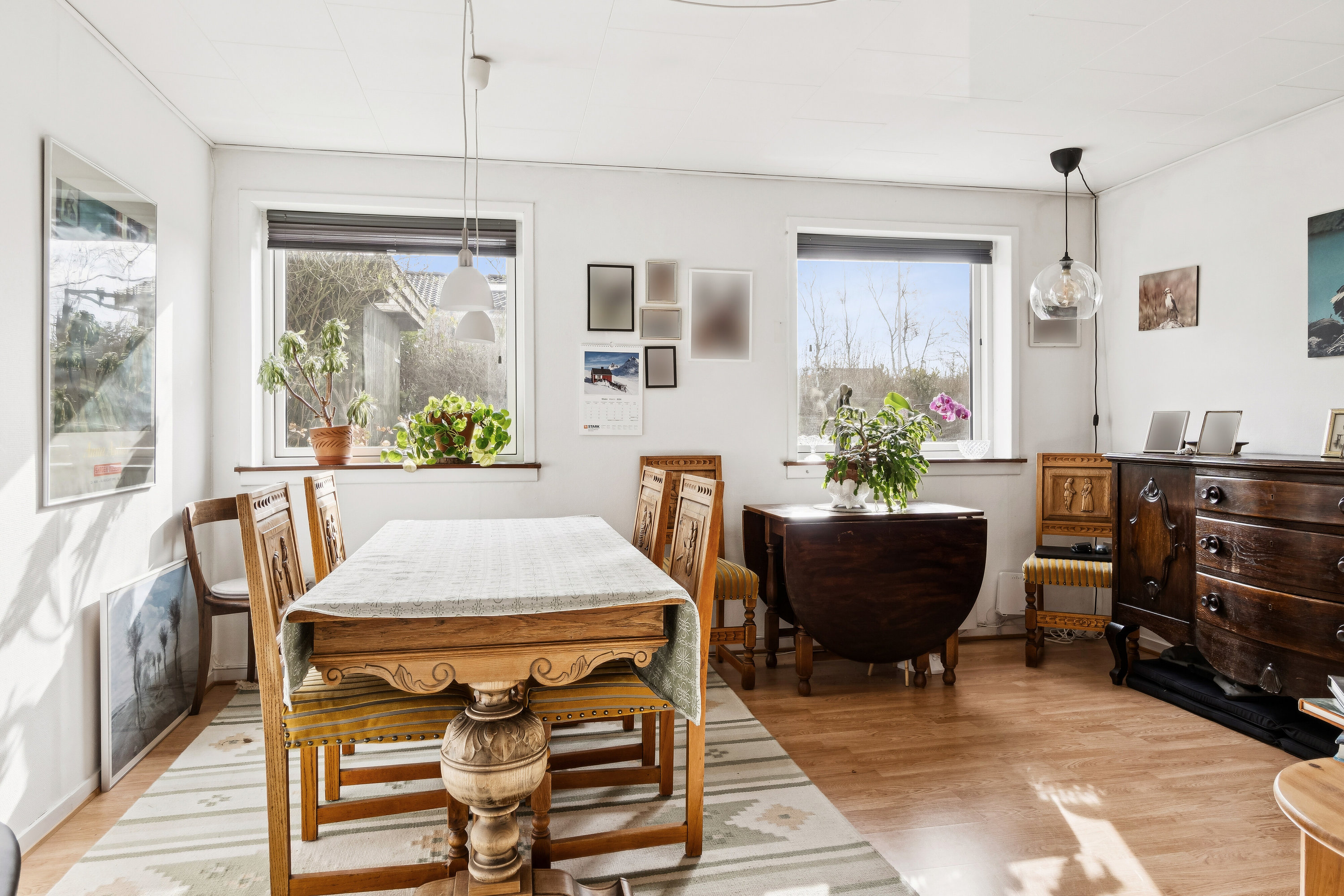 Fremhævet spisestue billede i fuldskærmstilstand. Billede af L P Frøslevsvej 5, 4560 Vig