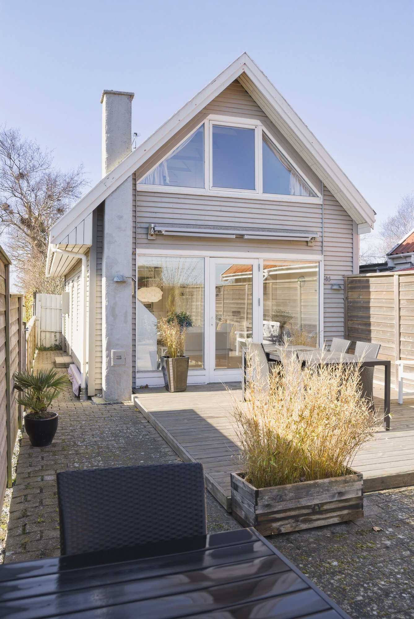 Fremhævet facade billede i fuldskærmstilstand. Billede af Vestre Strandvej 48, Hasmark Strand, 5450 Otterup