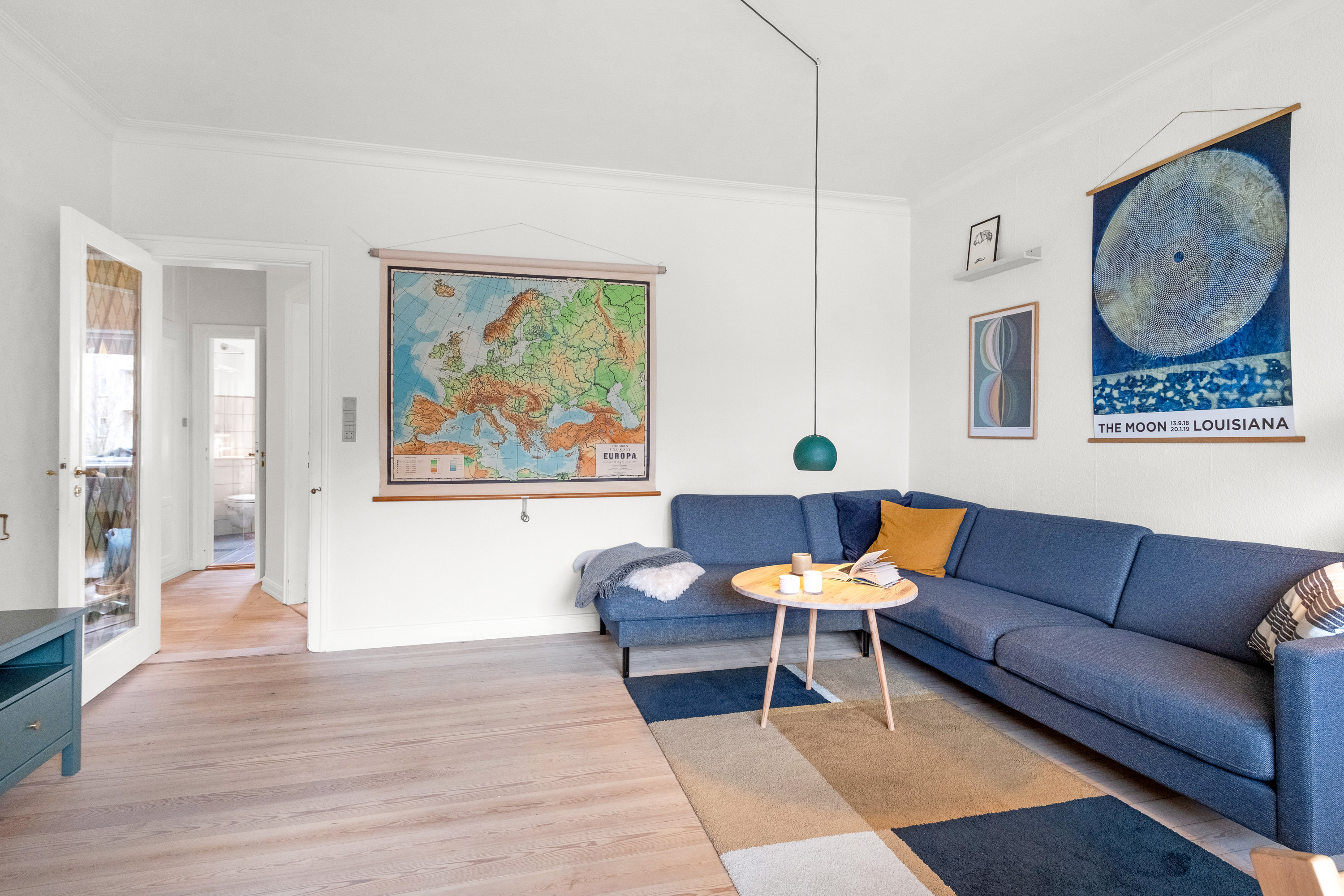 Fremhævet stue billede i fuldskærmstilstand. Billede af Harald Jensens Plads 19, 1. th., 8000 Aarhus C