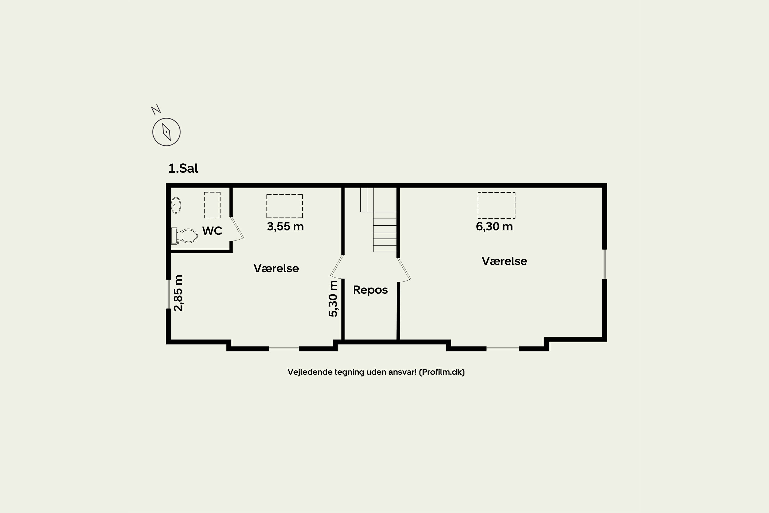 Plantegninger billede af Frederikslundvej 17, Ll Frederikslund, 4200 Slagelse