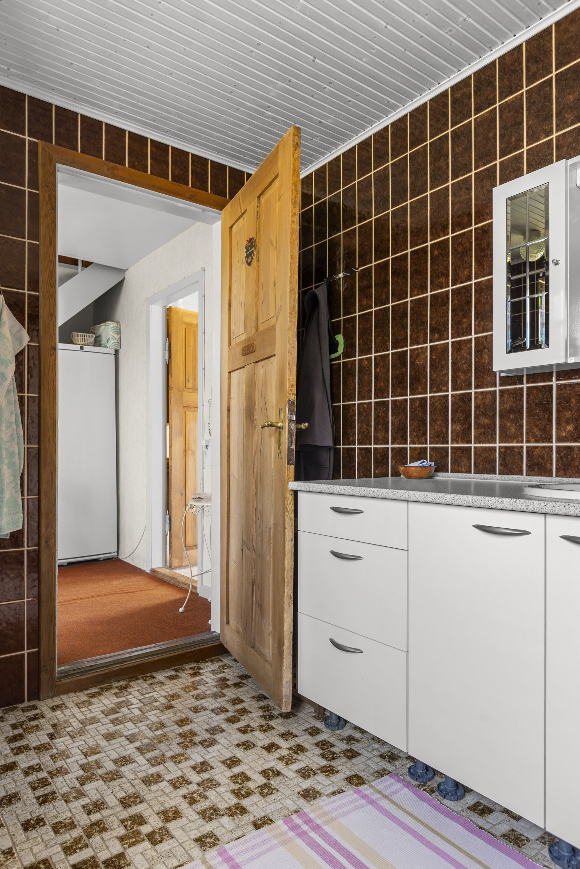 Fremhævet badeværelse billede i fuldskærmstilstand. Billede af Frederikslundvej 17, Ll Frederikslund, 4200 Slagelse