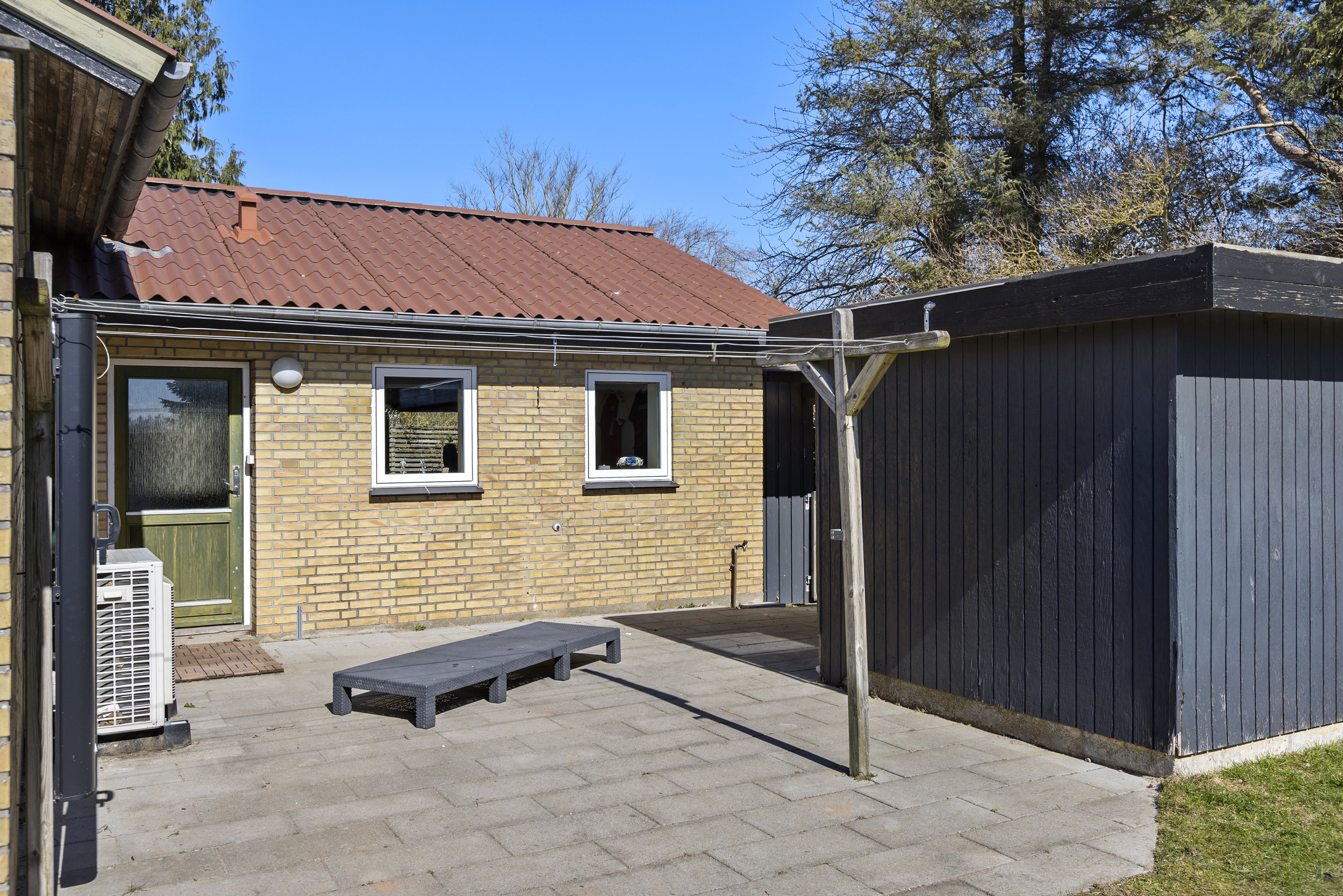 Fremhævet terrasse billede i fuldskærmstilstand. Billede af Pilevej 1, 4295 Stenlille