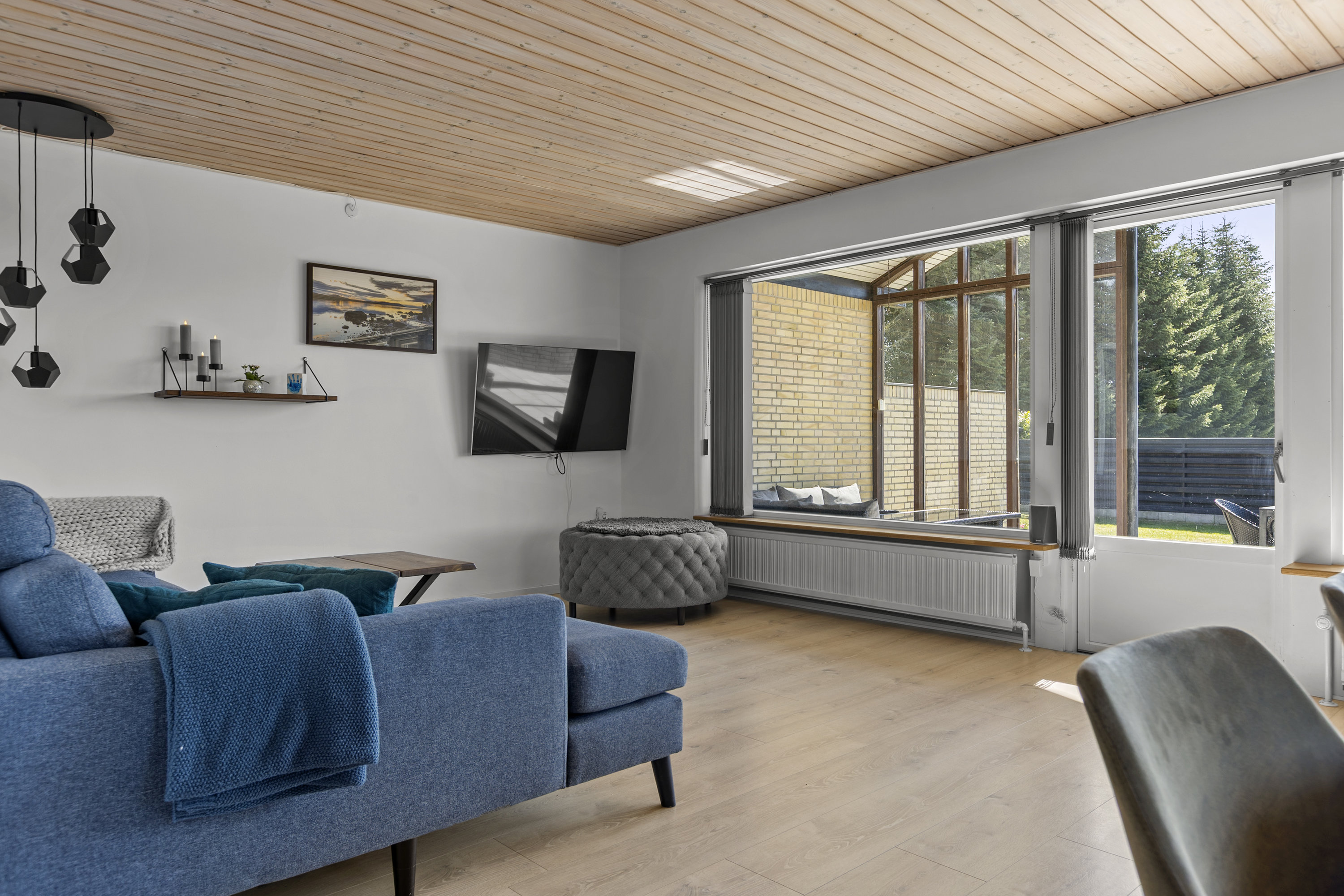 Fremhævet stue billede i fuldskærmstilstand. Billede af Pilevej 1, 4295 Stenlille