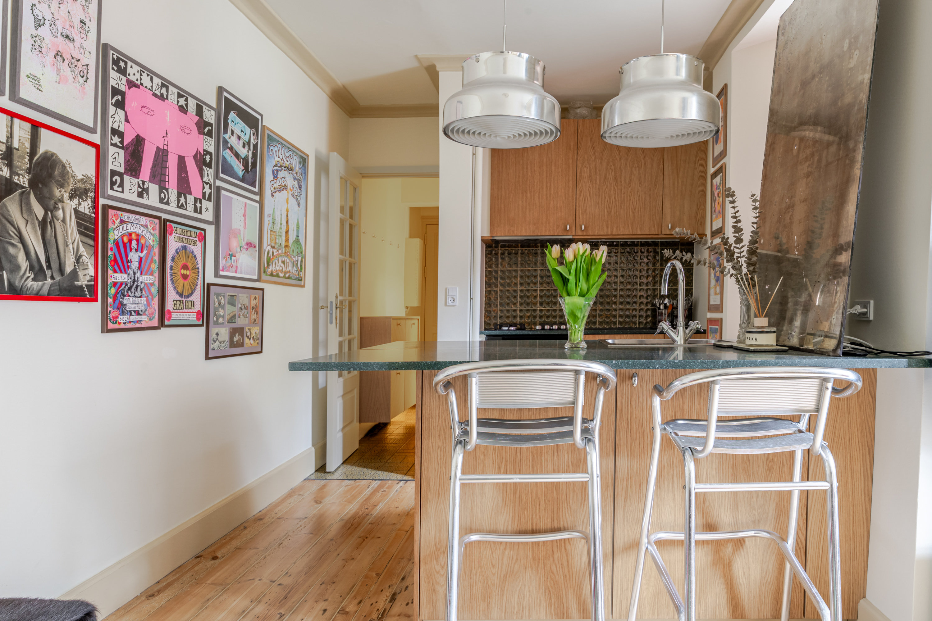 Fremhævet andet billede i fuldskærmstilstand. Billede af Guldbergsgade 5, st.. mf., 2200 København N