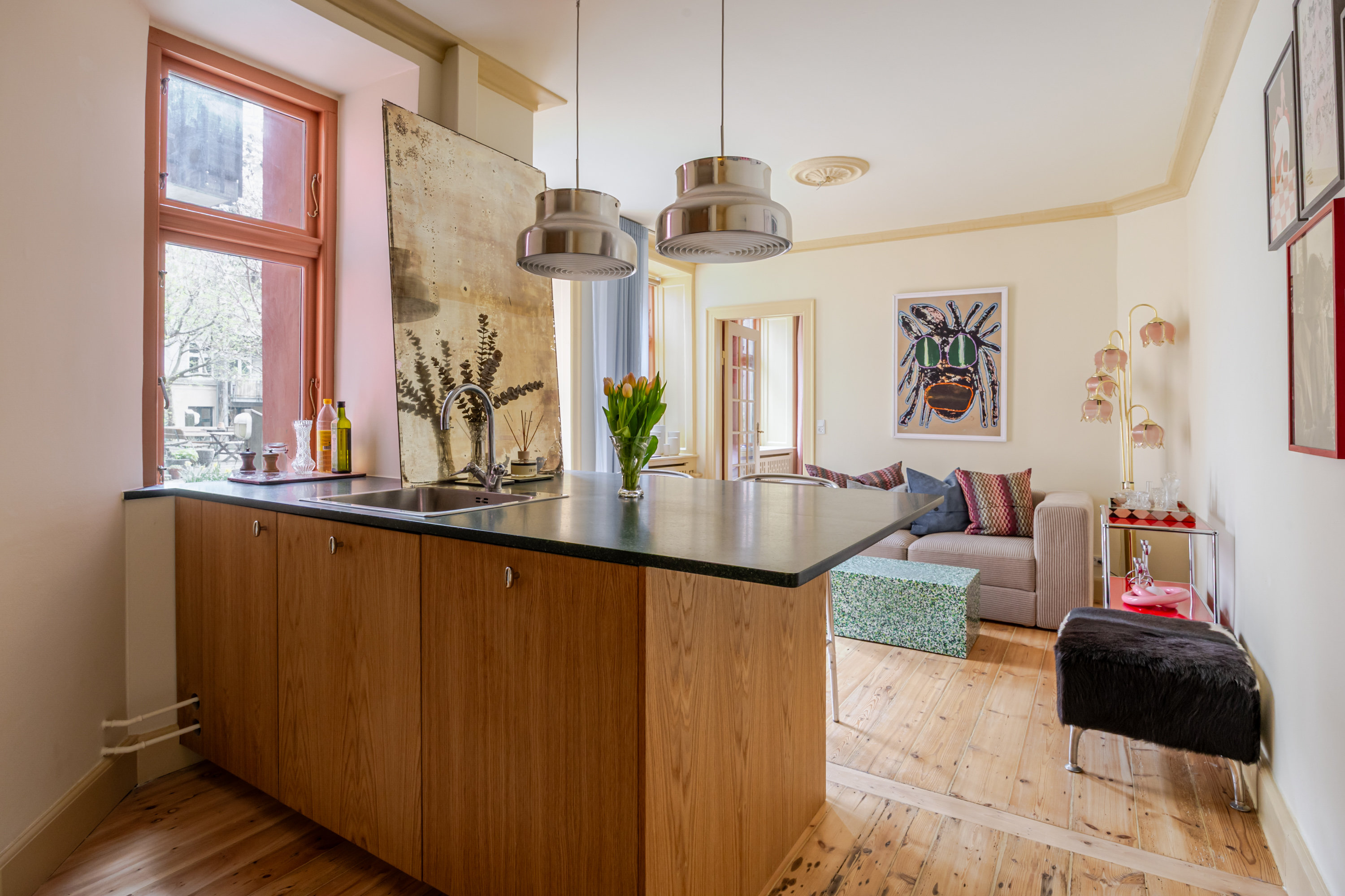 Fremhævet andet billede i fuldskærmstilstand. Billede af Guldbergsgade 5, st.. mf., 2200 København N