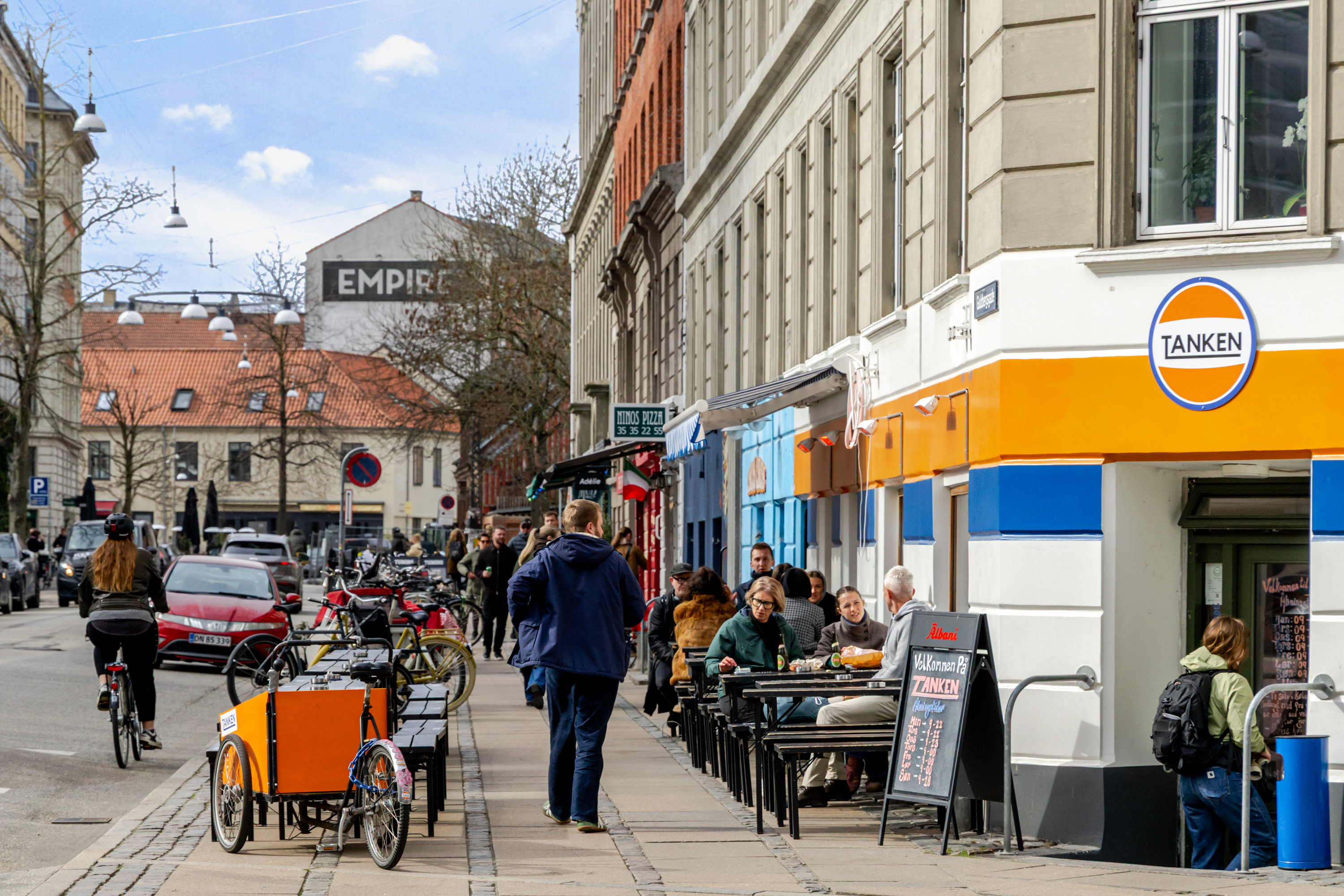 Fremhævet andet billede i fuldskærmstilstand. Billede af Guldbergsgade 5, st.. mf., 2200 København N