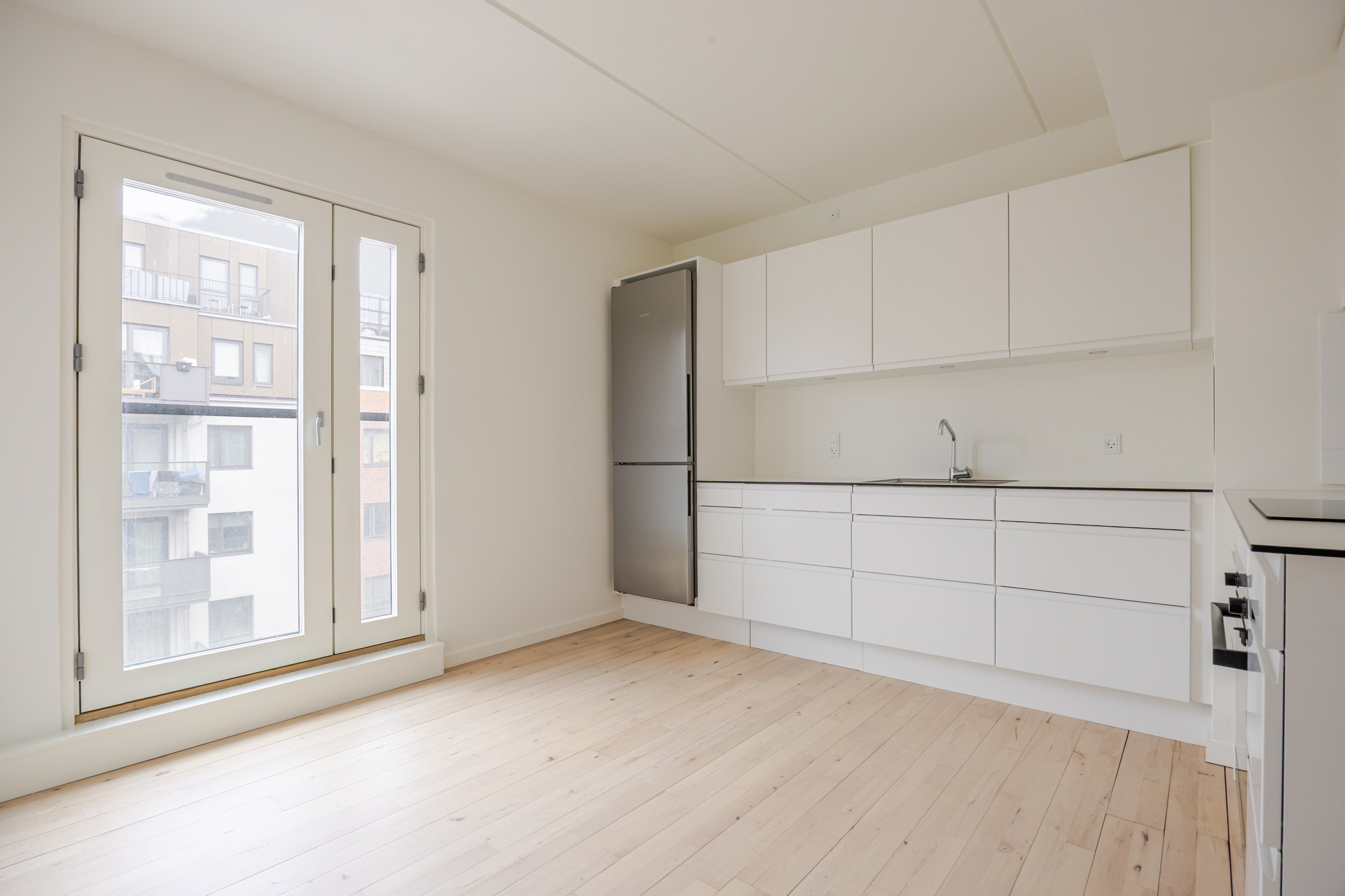 Fremhævet andet billede i fuldskærmstilstand. Billede af Mjølnerparken 58, 3. th., 2200 København N