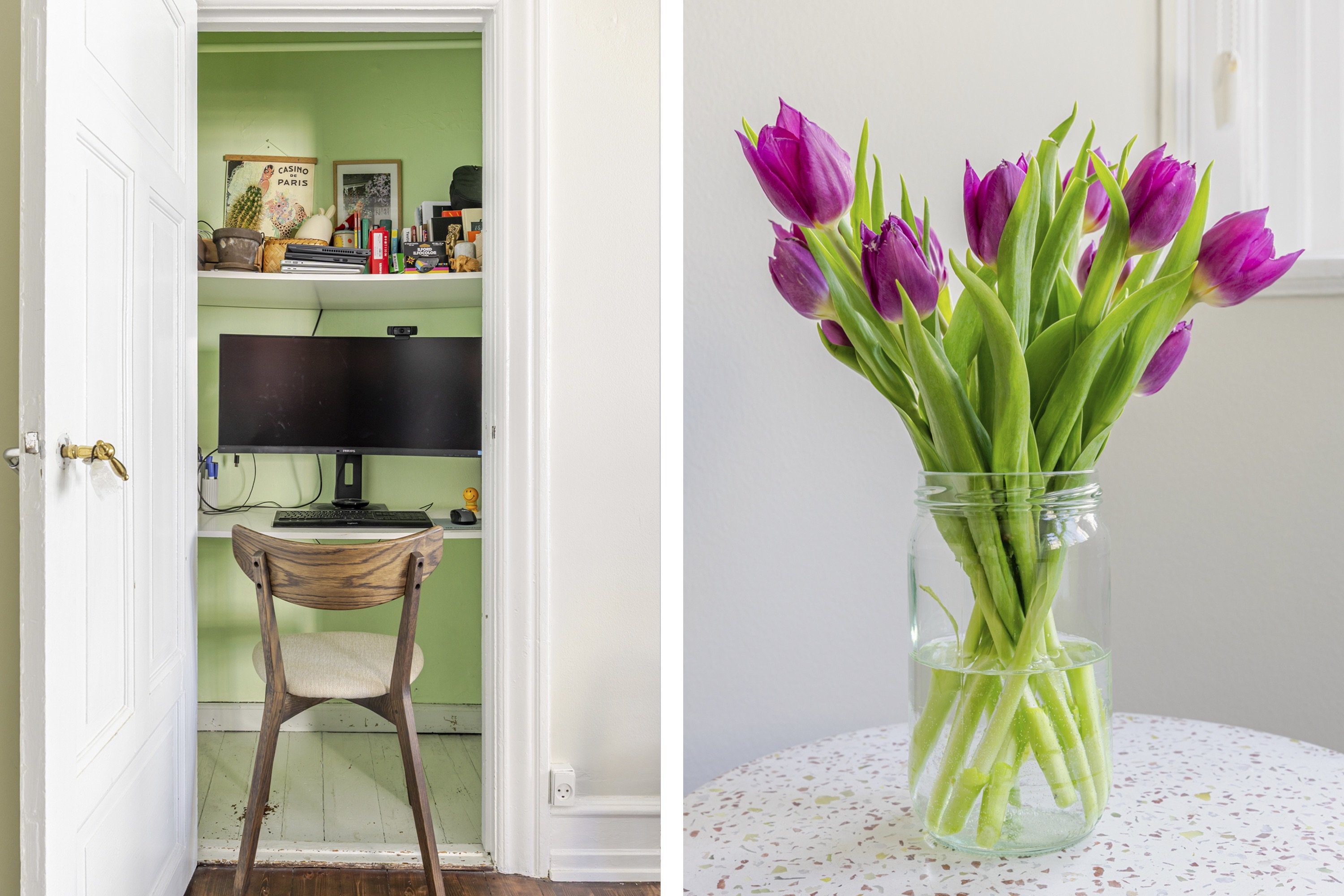 Fremhævet andet billede i fuldskærmstilstand. Billede af P.D. Løvs Allé 9, 2. th., 2200 København N