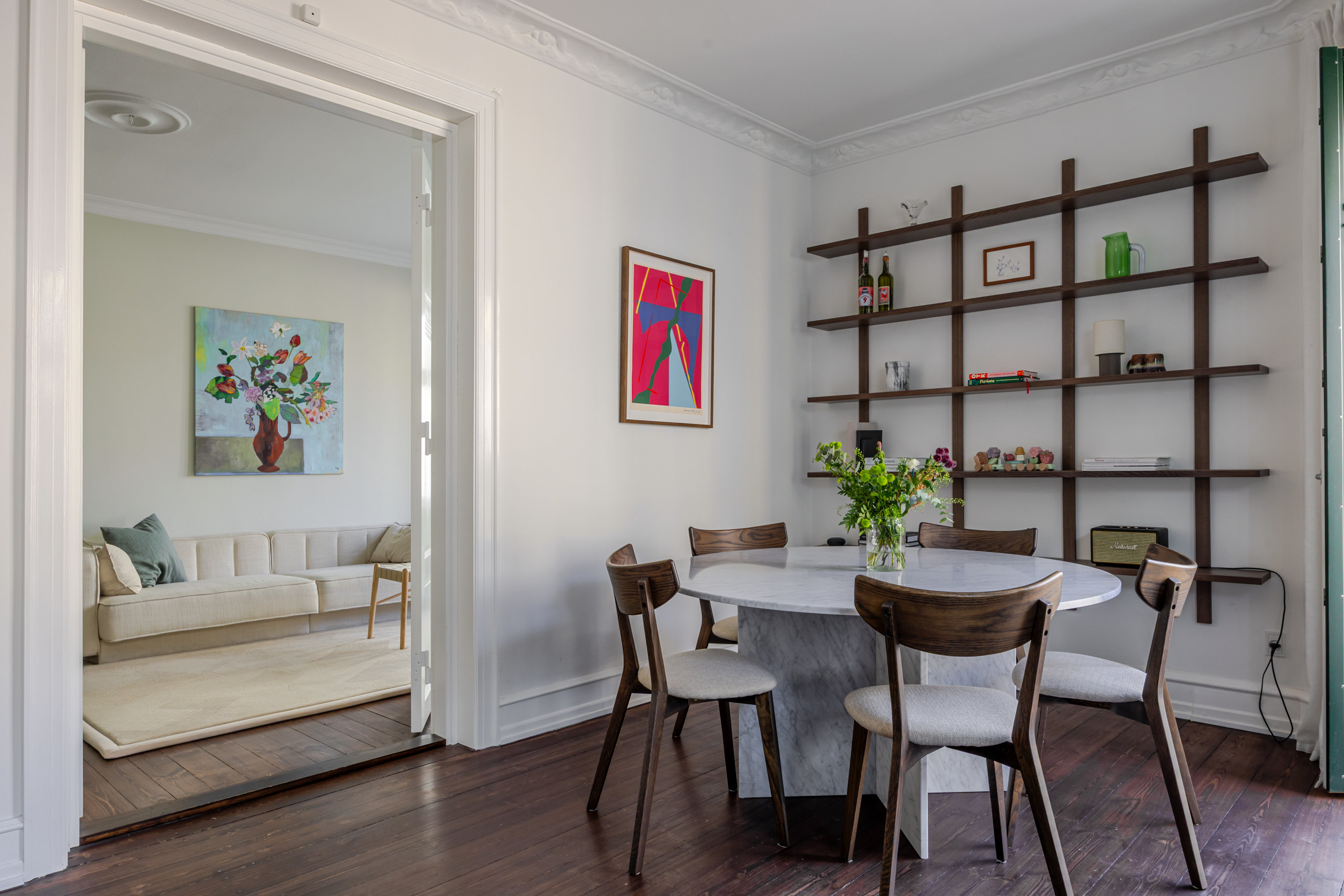 Fremhævet andet billede i fuldskærmstilstand. Billede af P.D. Løvs Allé 9, 2. th., 2200 København N