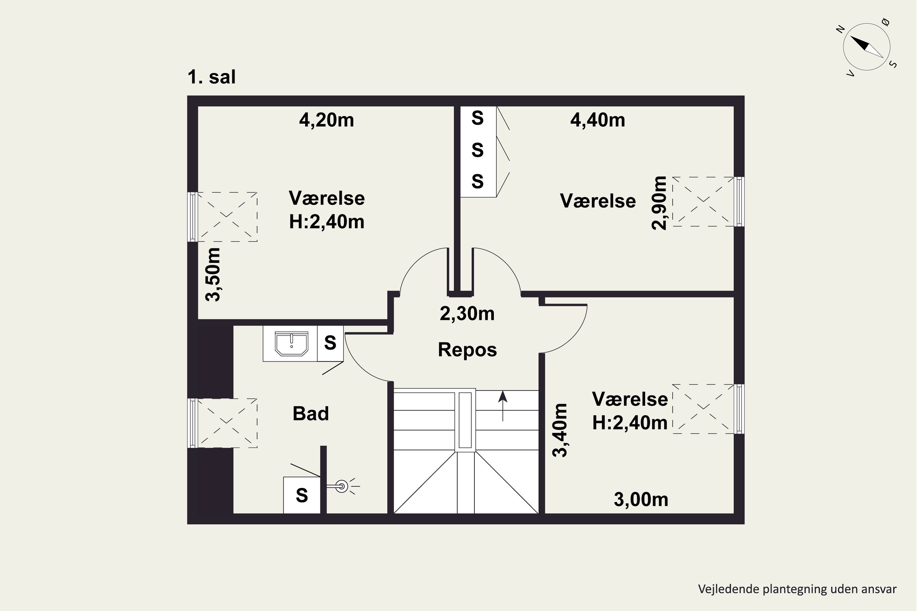 Plantegninger billede af Lundegårdsparken 22, 4030 Tune
