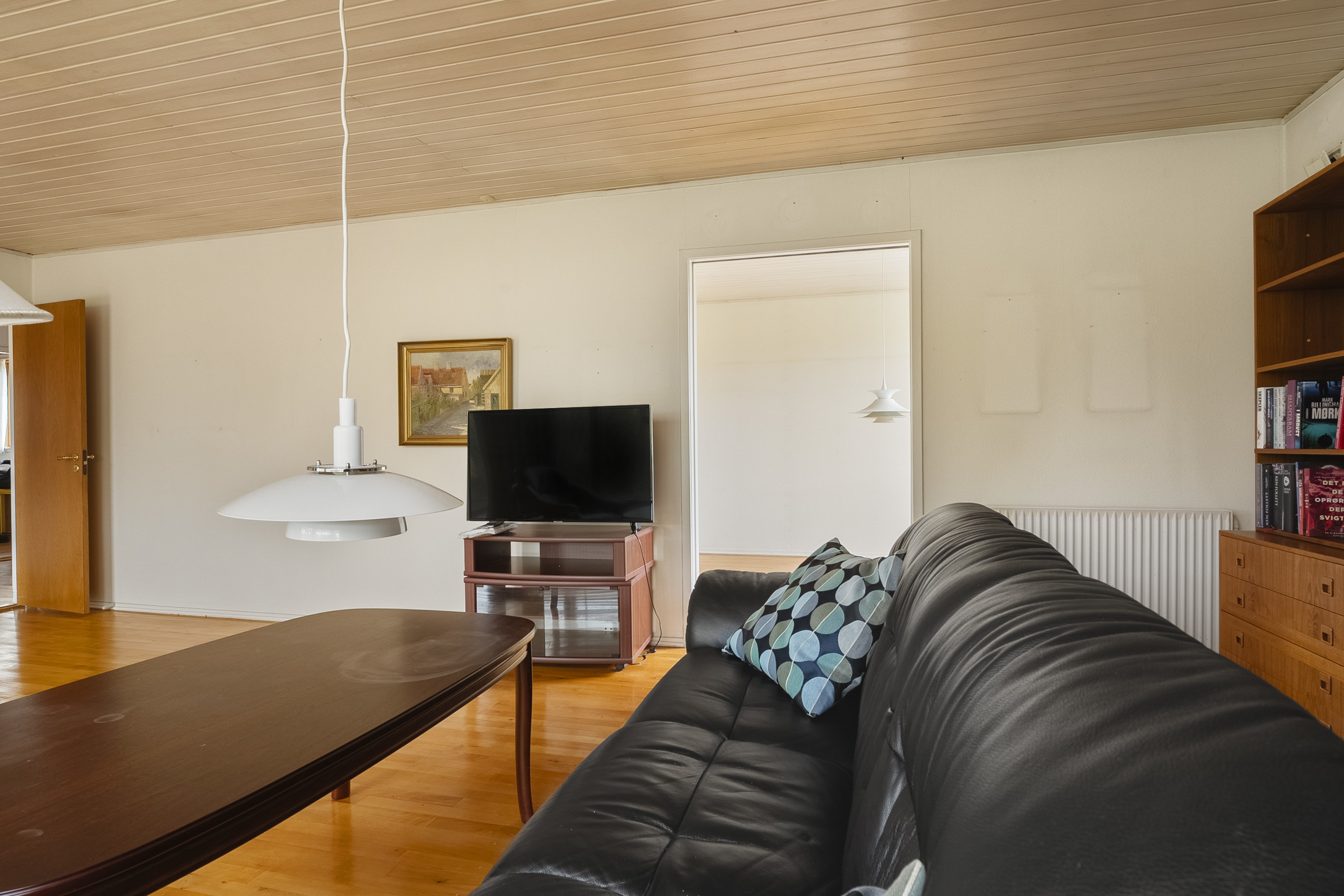 Fremhævet stue billede i fuldskærmstilstand. Billede af Hørvej 16, 8700 Horsens