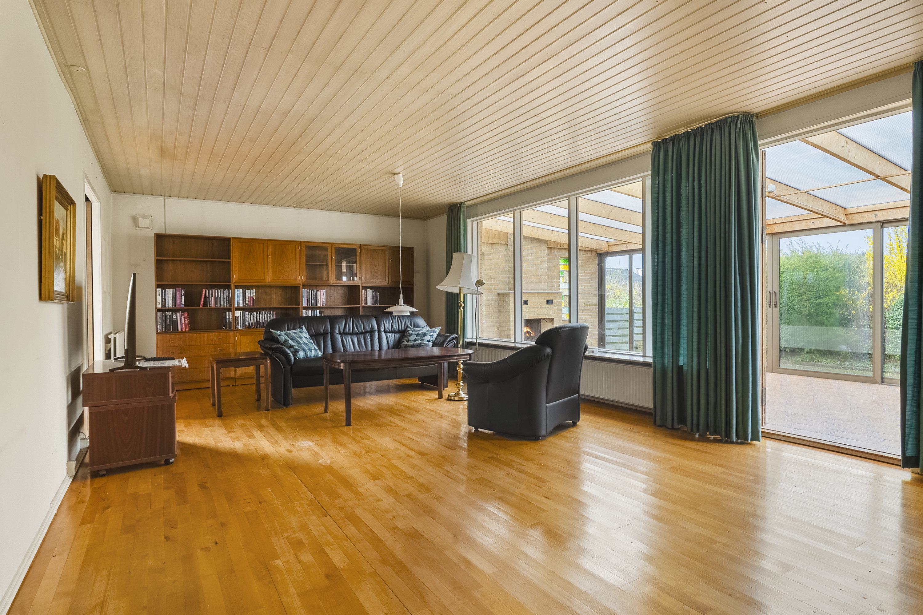 Fremhævet stue billede i fuldskærmstilstand. Billede af Hørvej 16, 8700 Horsens