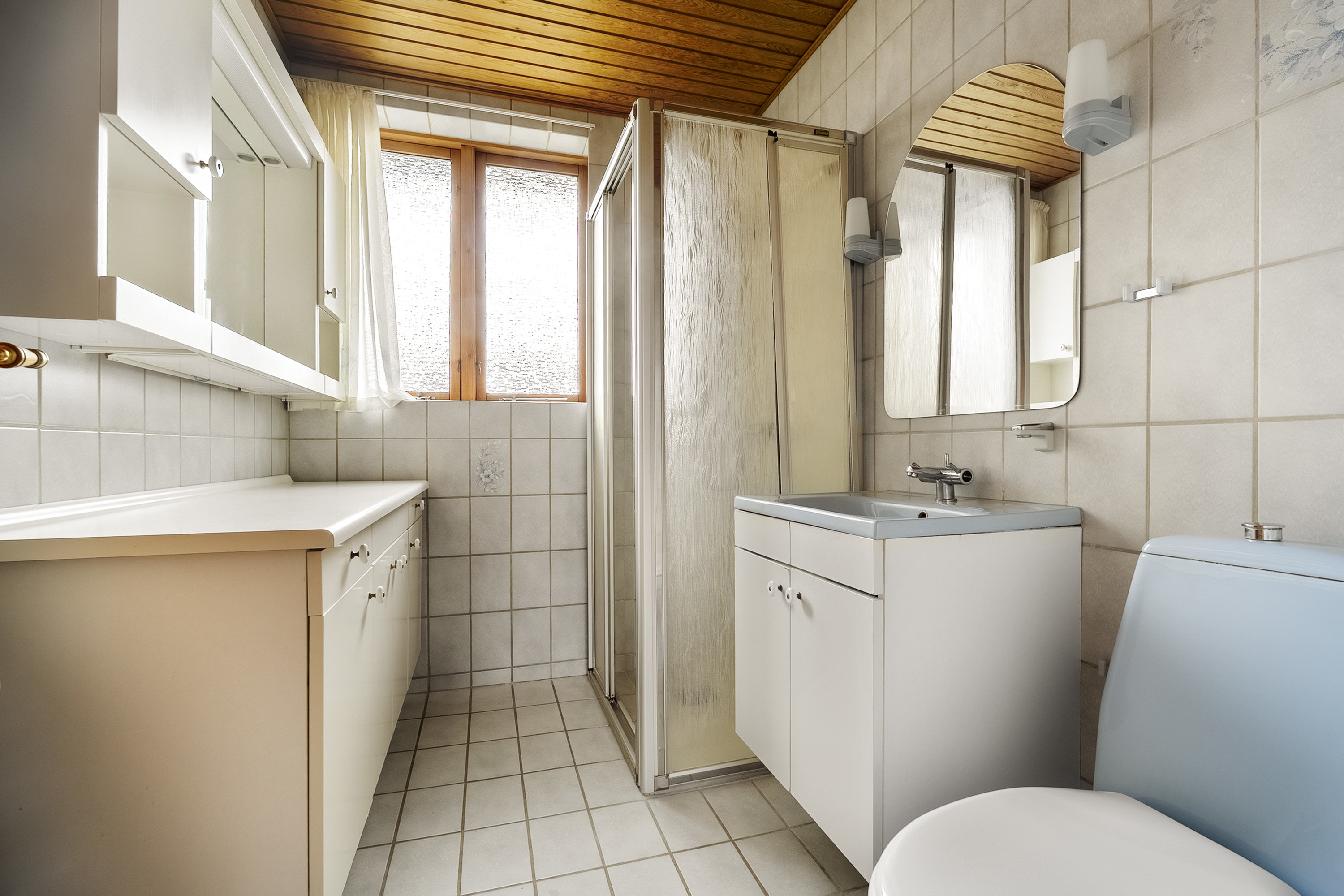 Fremhævet badeværelse billede i fuldskærmstilstand. Billede af Hørvej 16, 8700 Horsens