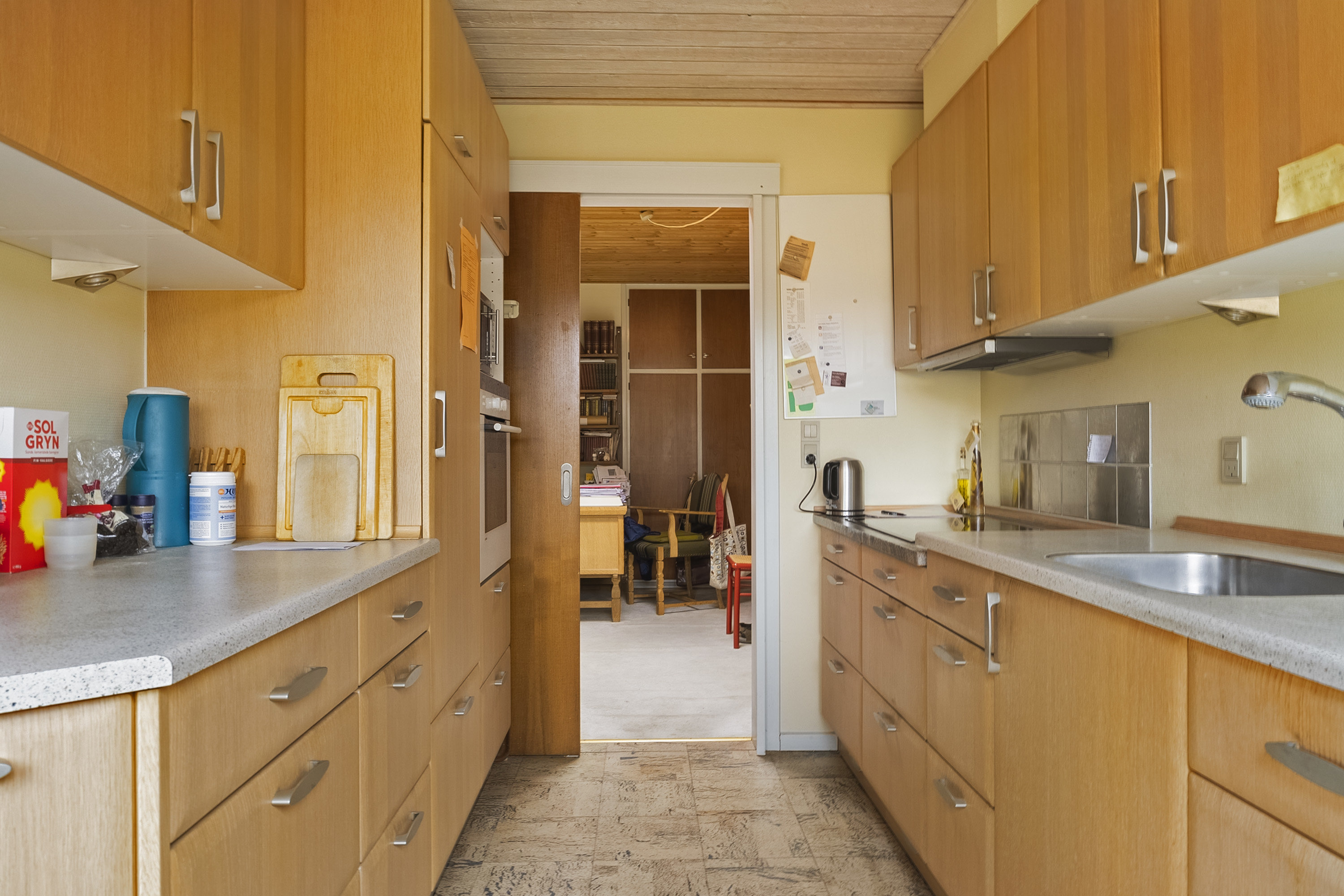 Fremhævet køkken billede i fuldskærmstilstand. Billede af Enebærvej 14, 8700 Horsens