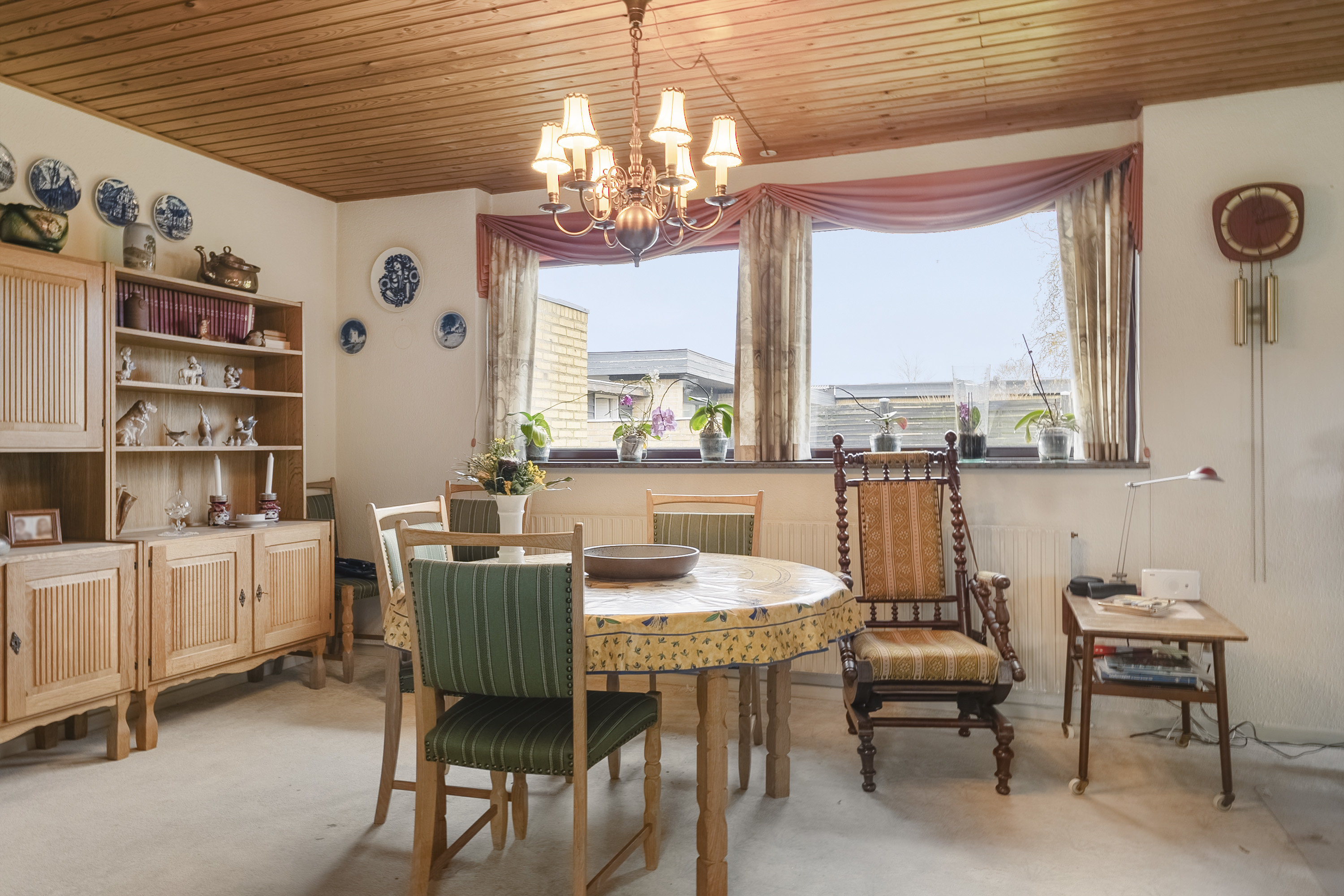 Fremhævet spisestue billede i fuldskærmstilstand. Billede af Enebærvej 14, 8700 Horsens