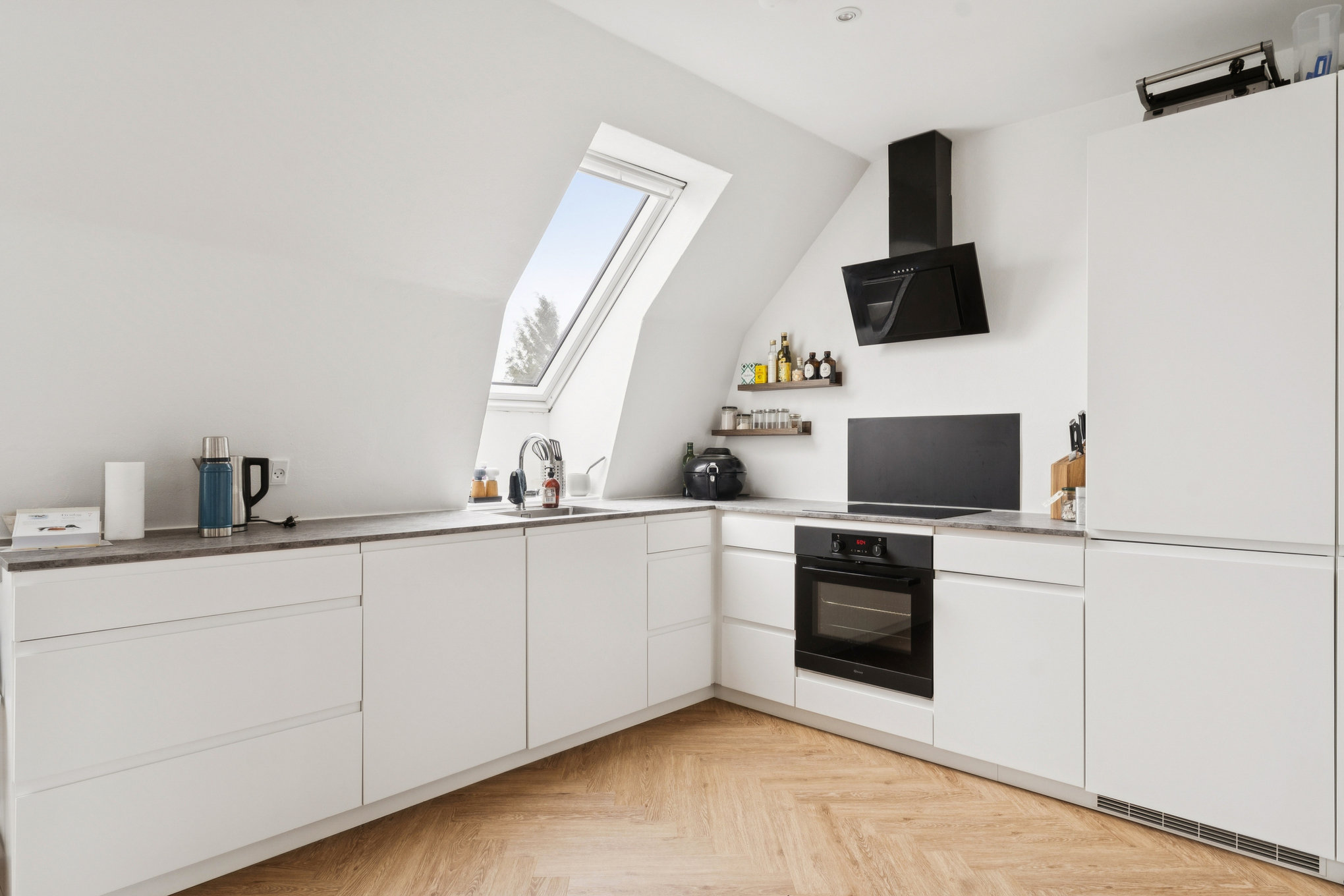 Fremhævet køkken billede i fuldskærmstilstand. Billede af Grønvang 14, 1. tv., 8960 Randers SØ