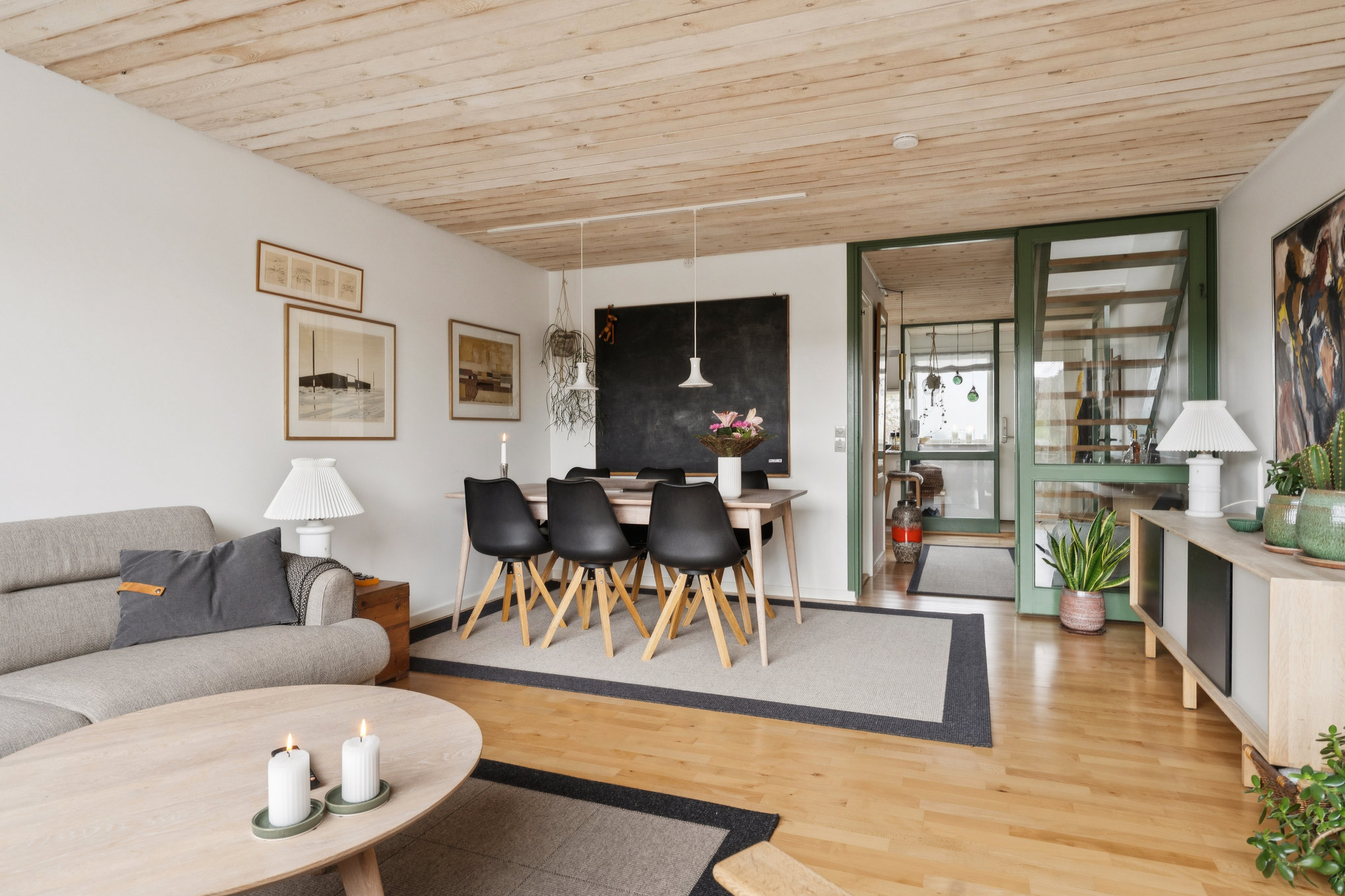 Fremhævet stue billede i fuldskærmstilstand. Billede af Nålemagervej 40, 8920 Randers NV