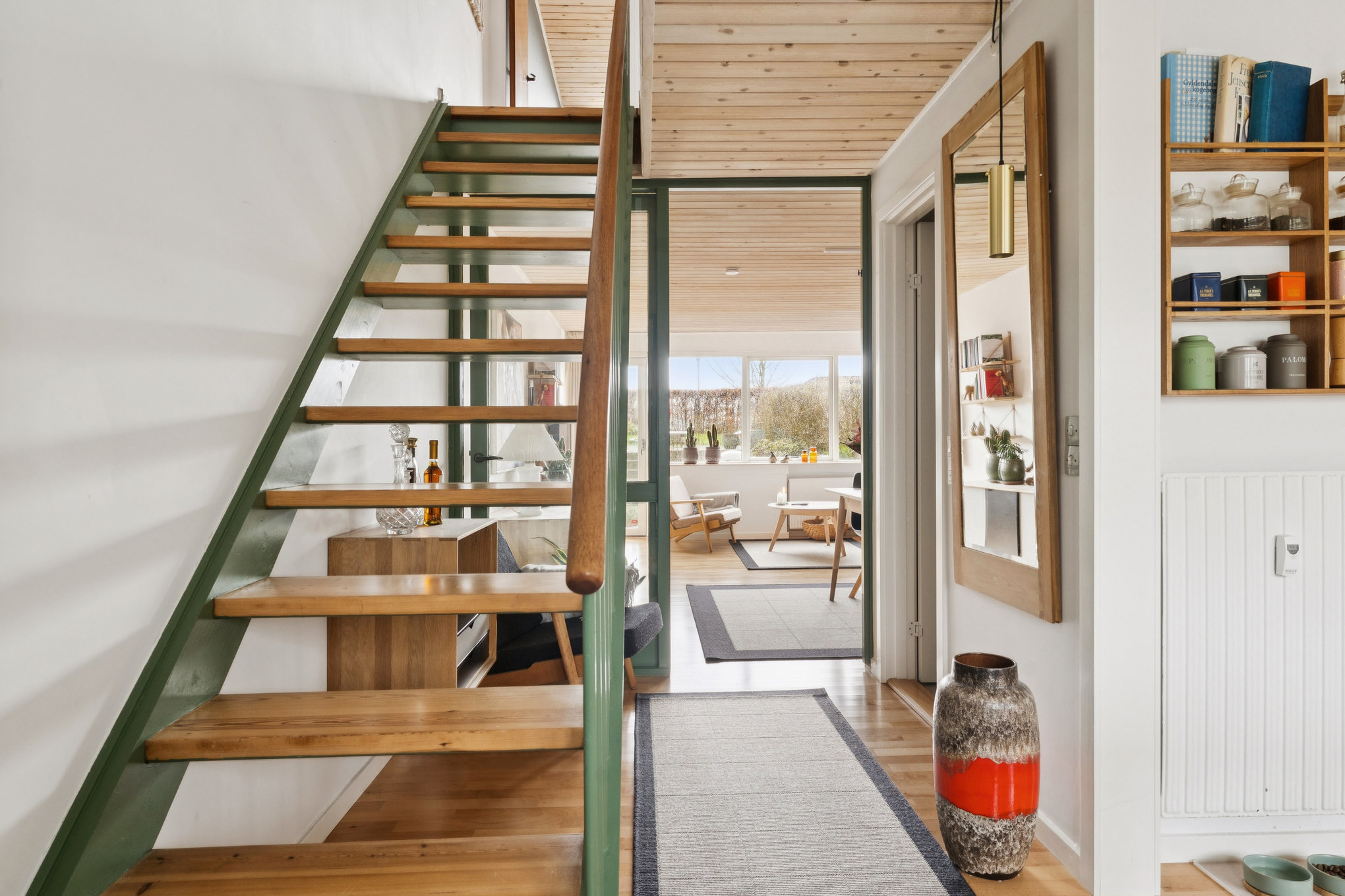 Fremhævet trappe billede i fuldskærmstilstand. Billede af Nålemagervej 40, 8920 Randers NV