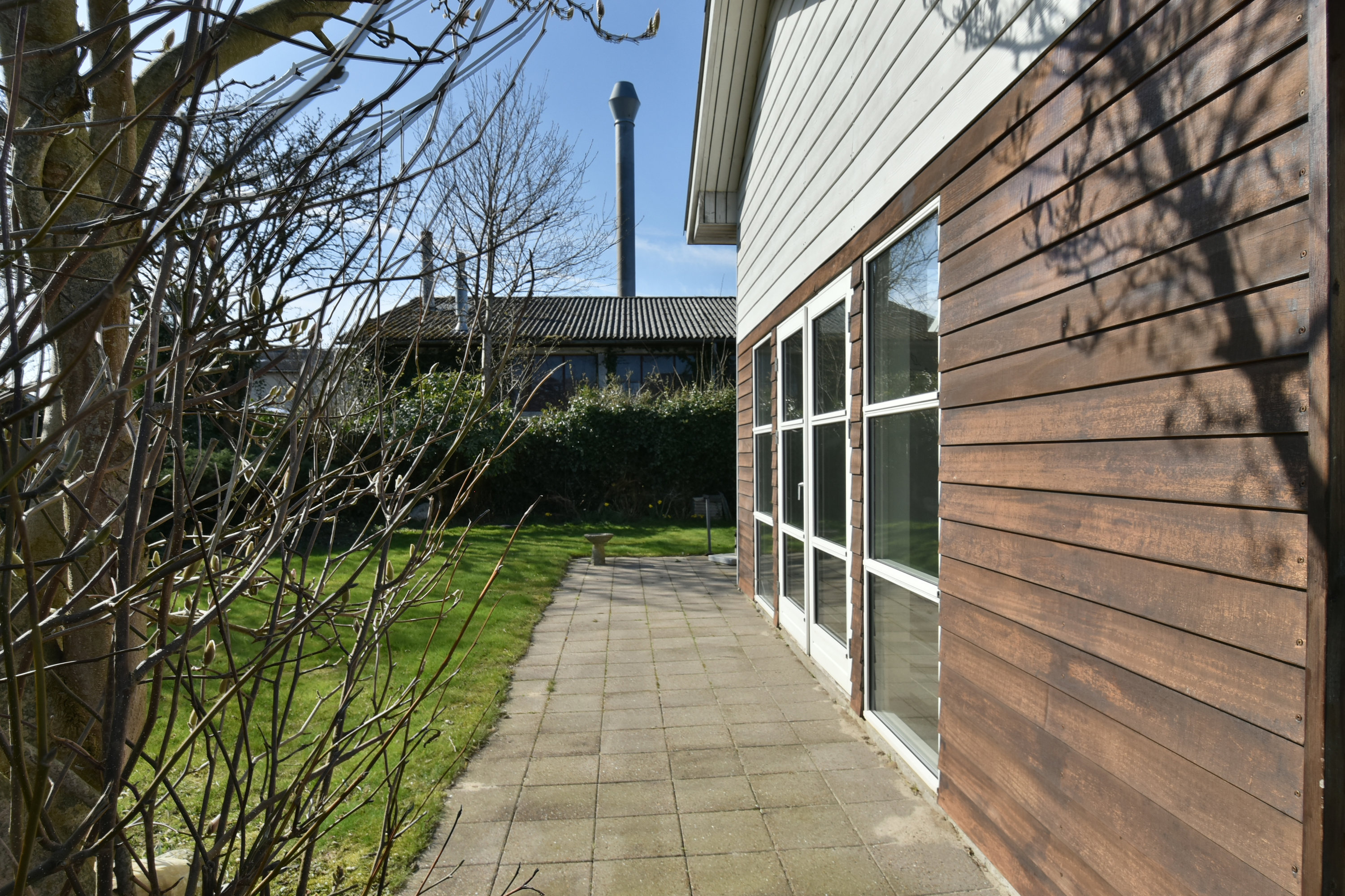 Fremhævet terrasse billede i fuldskærmstilstand. Billede af Frølundvej 21, Hammerum, 7400 Herning