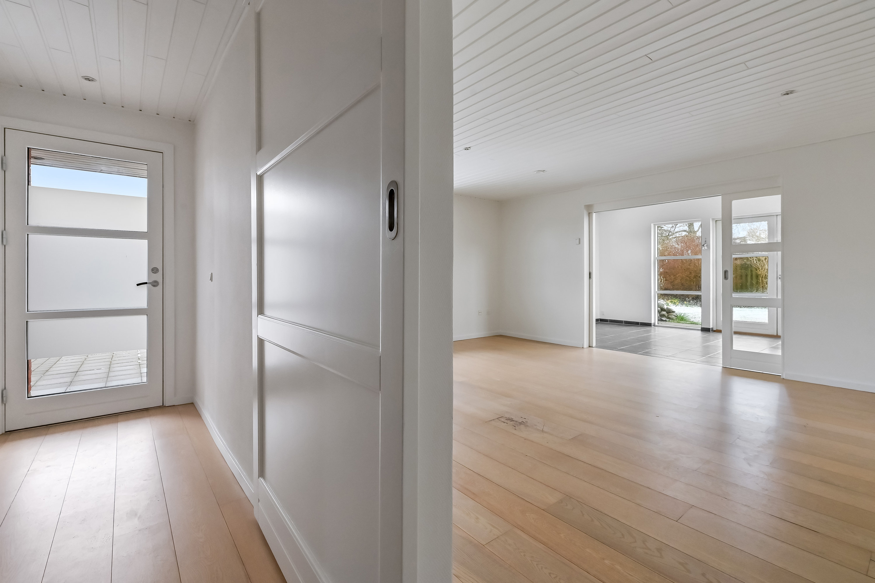 Fremhævet entré billede i fuldskærmstilstand. Billede af Frølundvej 21, Hammerum, 7400 Herning