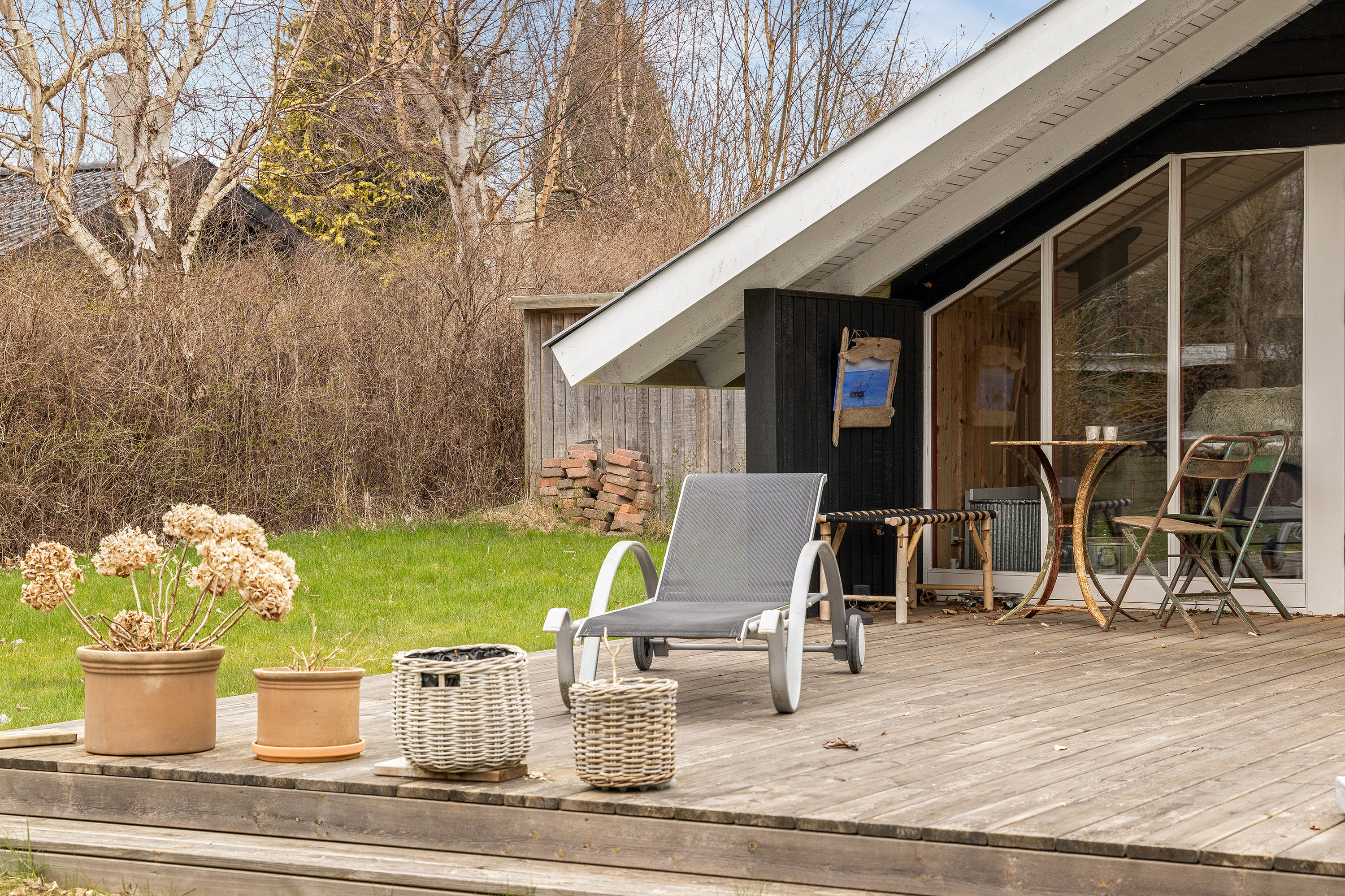 Fremhævet terrasse billede i fuldskærmstilstand. Billede af Agerkær 25, Udsholt, 3250 Gilleleje