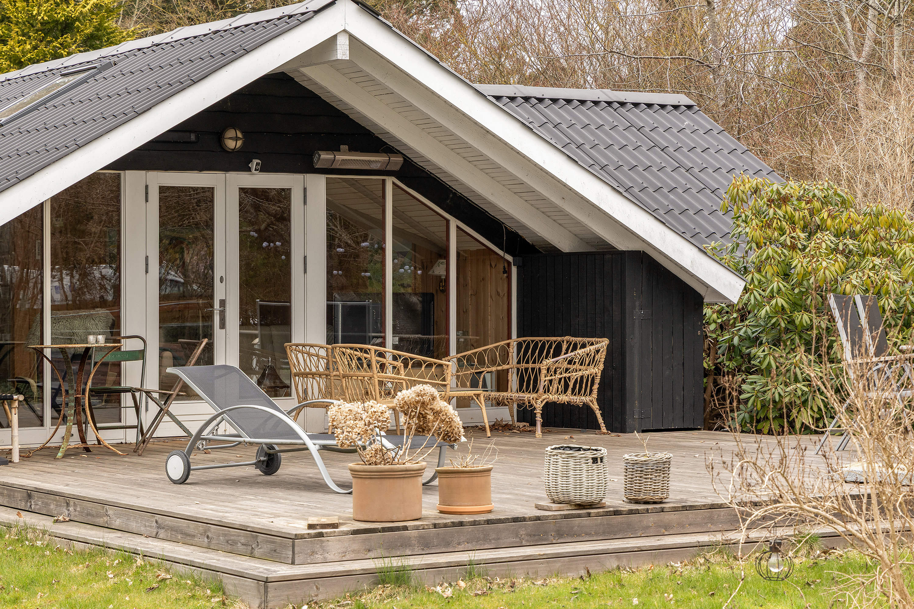 Fremhævet terrasse billede i fuldskærmstilstand. Billede af Agerkær 25, Udsholt, 3250 Gilleleje