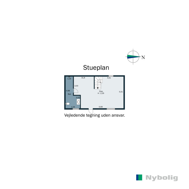 Plantegninger billede af Alrøvej 160, Amstrup, 8300 Odder