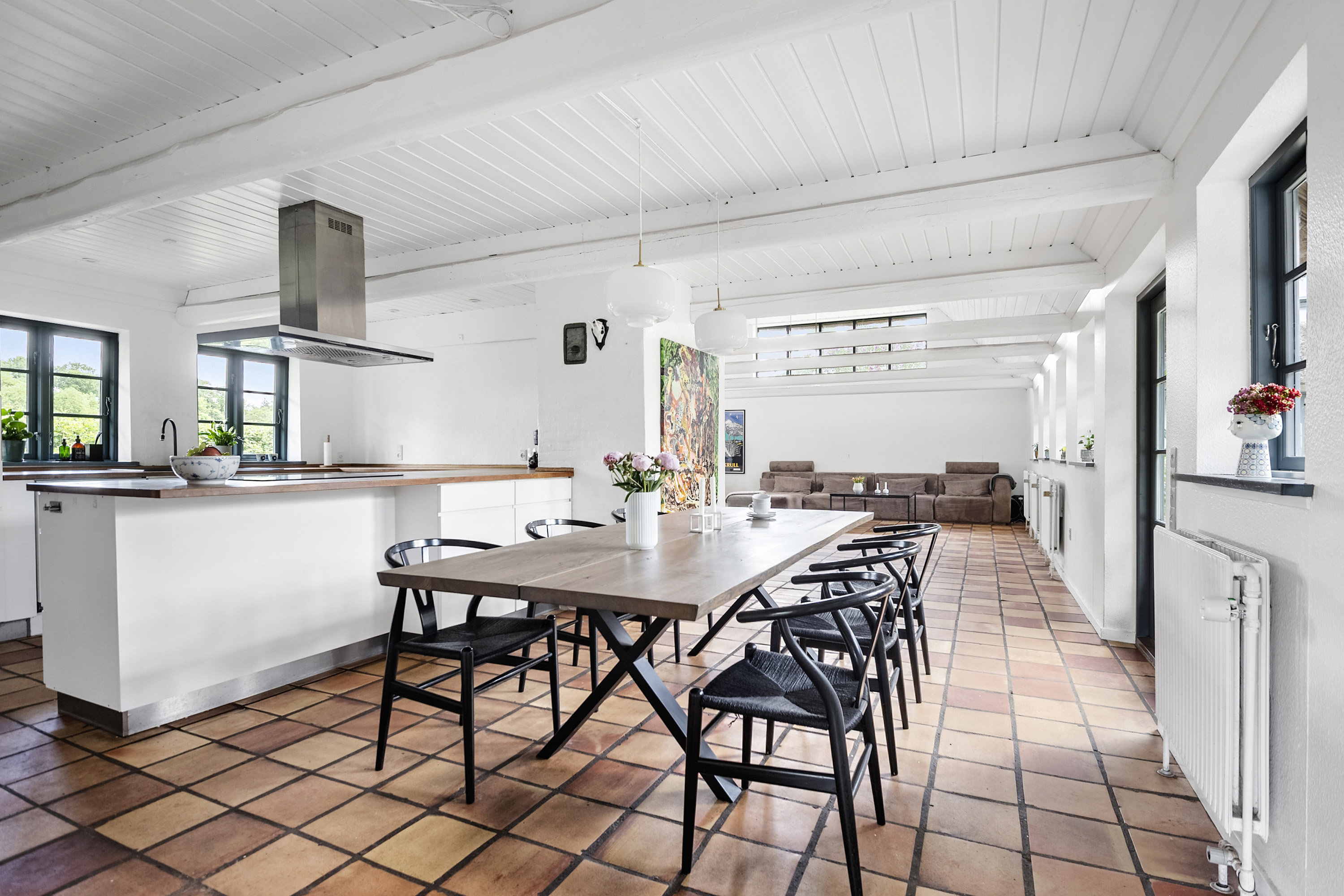 Fremhævet spisekøkken billede i fuldskærmstilstand. Billede af Alrøvej 160, Amstrup, 8300 Odder