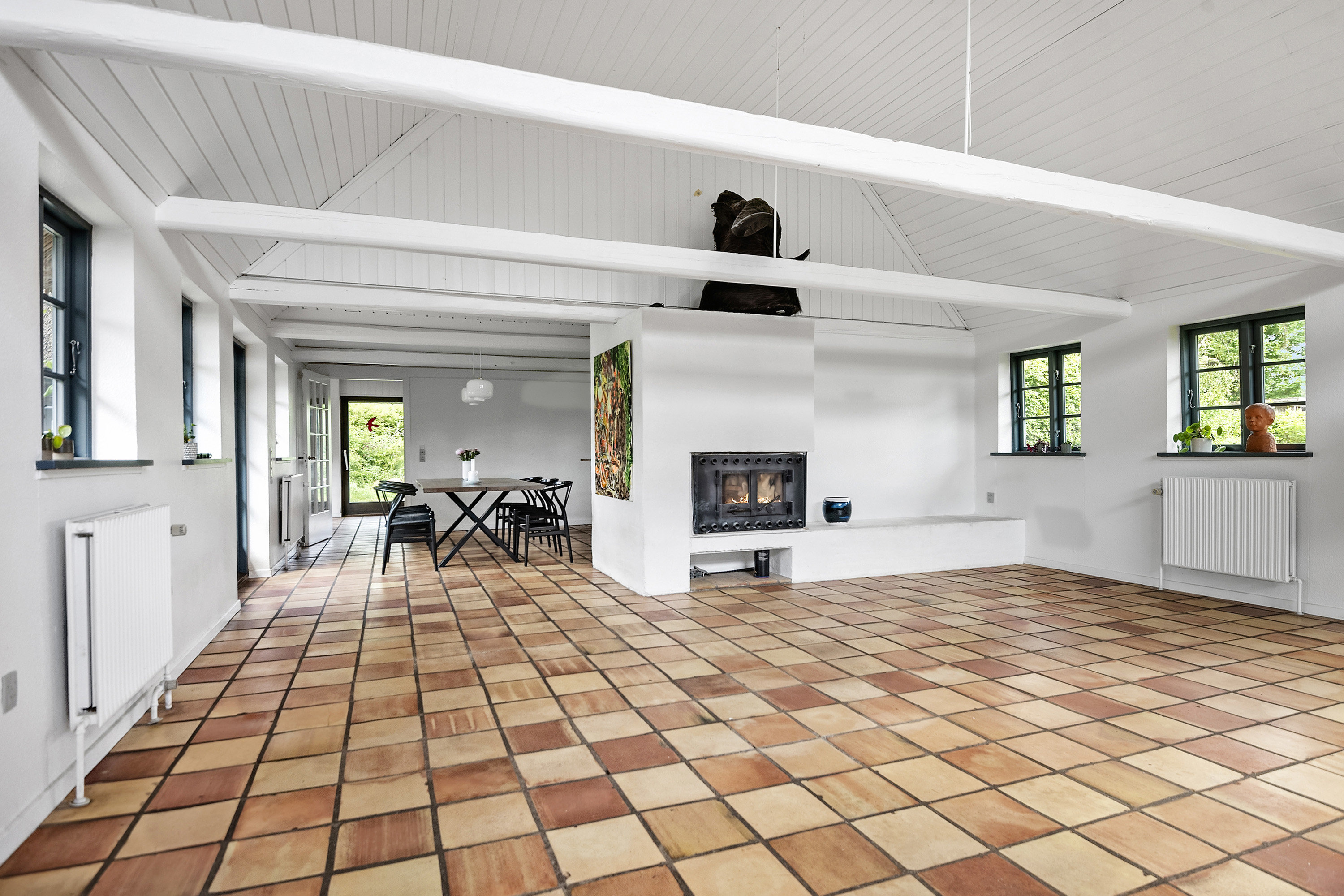 Fremhævet spisestue billede i fuldskærmstilstand. Billede af Alrøvej 160, Amstrup, 8300 Odder