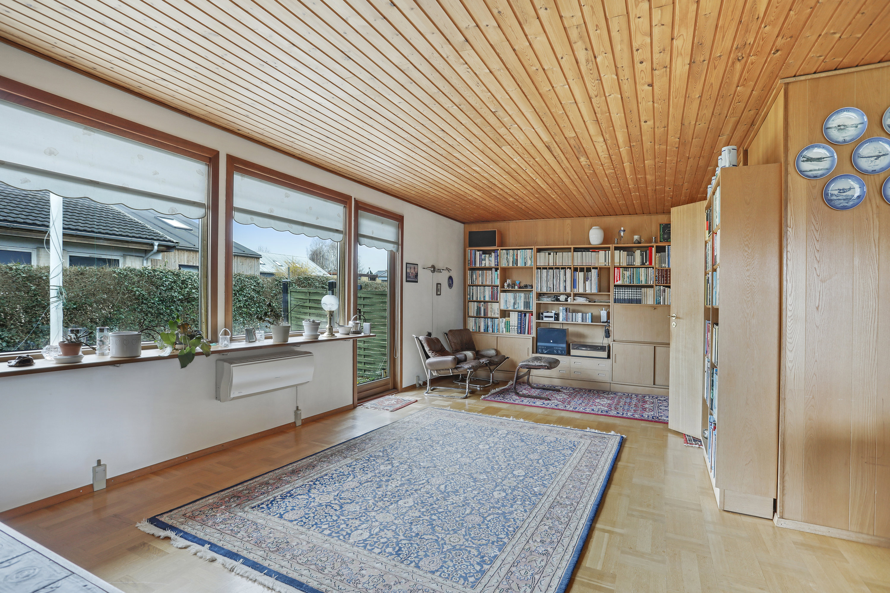 Fremhævet stue billede i fuldskærmstilstand. Billede af Lindeengen 97, 2740 Skovlunde