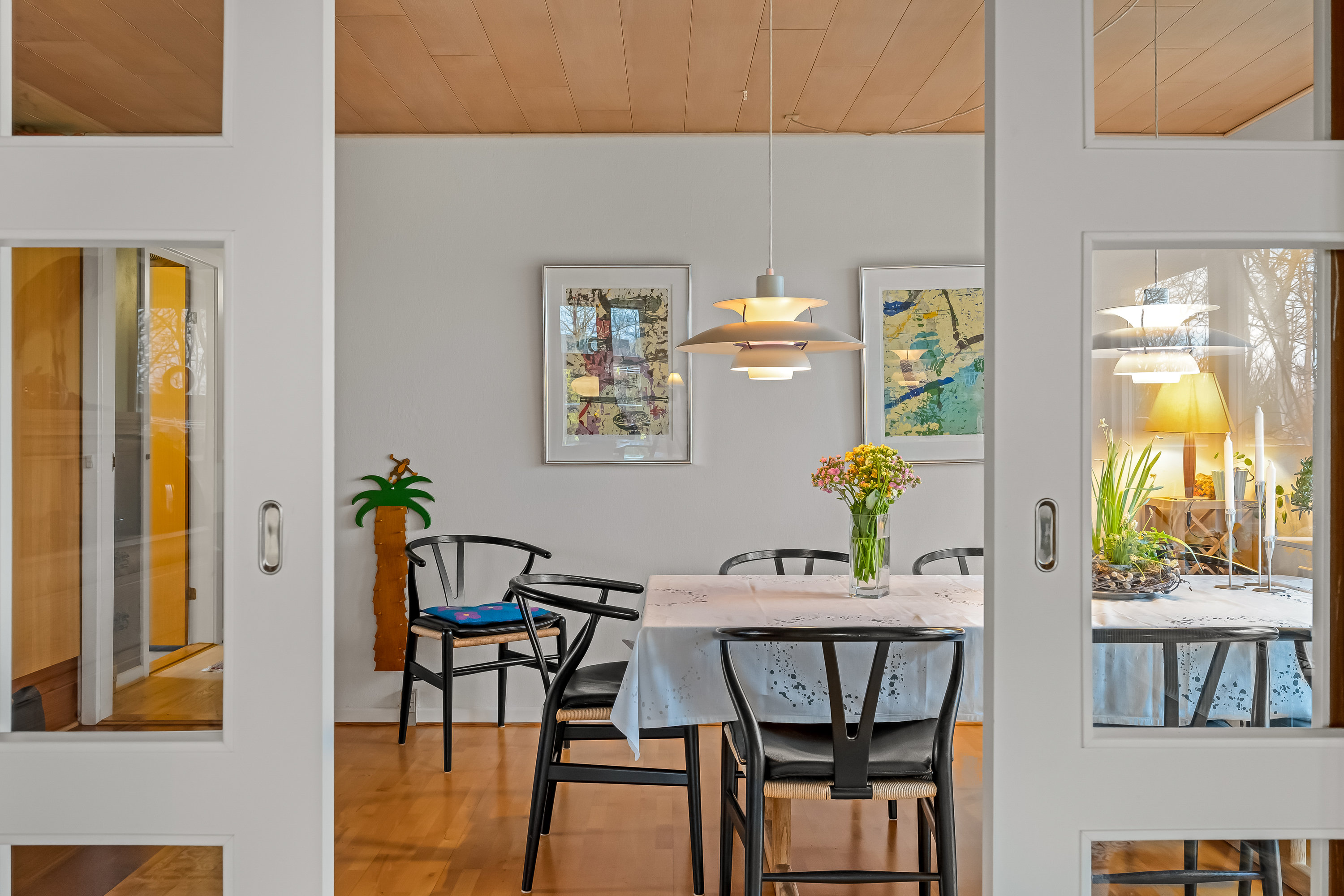 Fremhævet stue billede i fuldskærmstilstand. Billede af Markledet 35, 6950 Ringkøbing