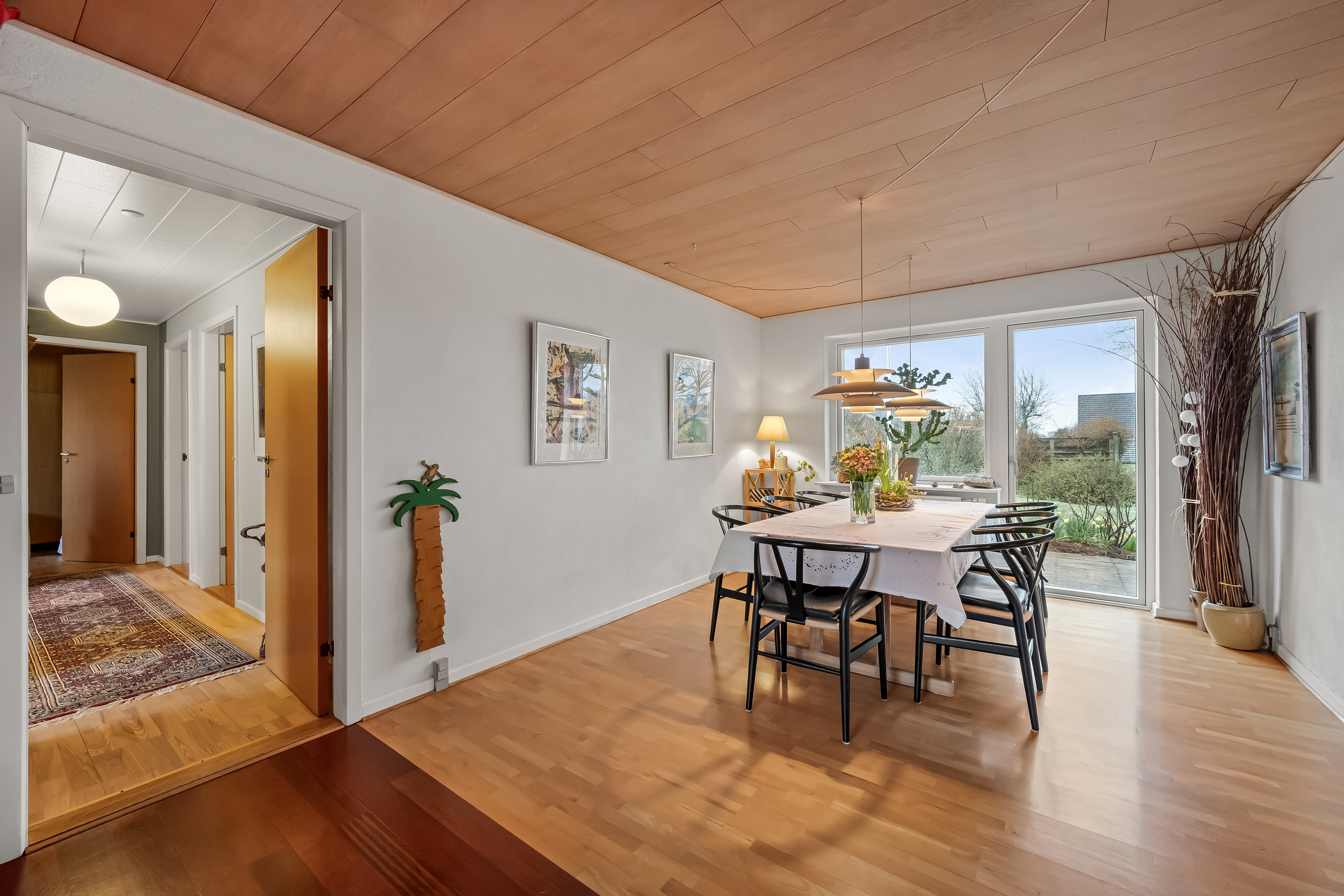 Fremhævet stue billede i fuldskærmstilstand. Billede af Markledet 35, 6950 Ringkøbing